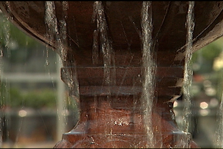 Fountains create illusions of coolness