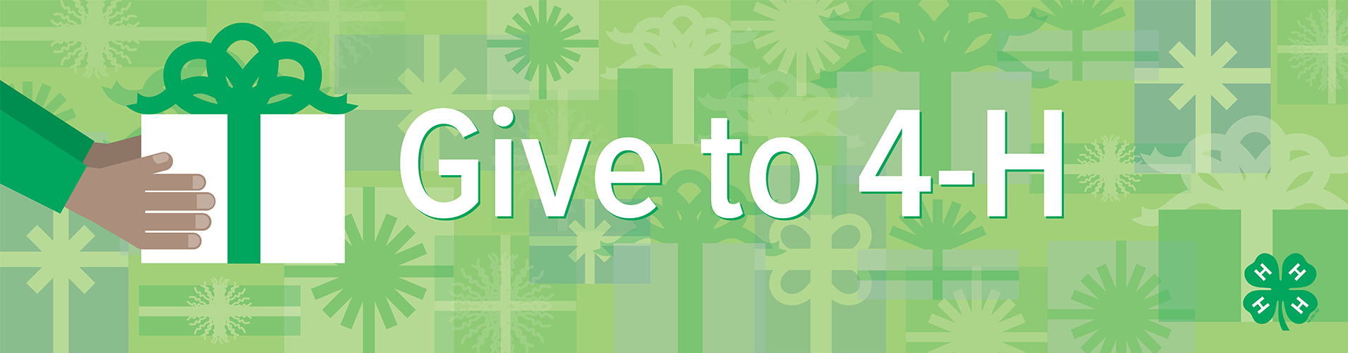 Give To 4-H Banner.