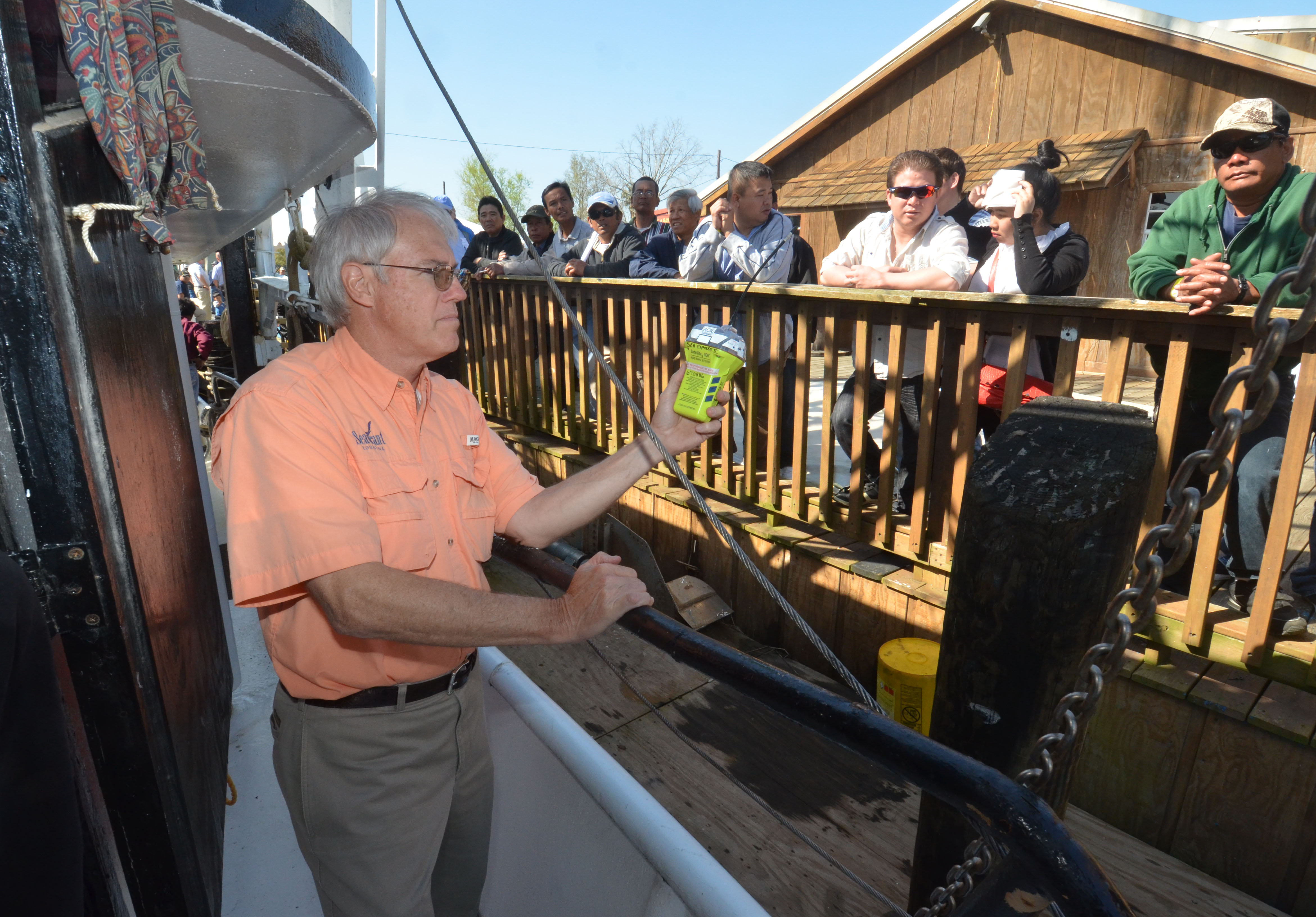 Shrimpers learn new technology, ways to save money