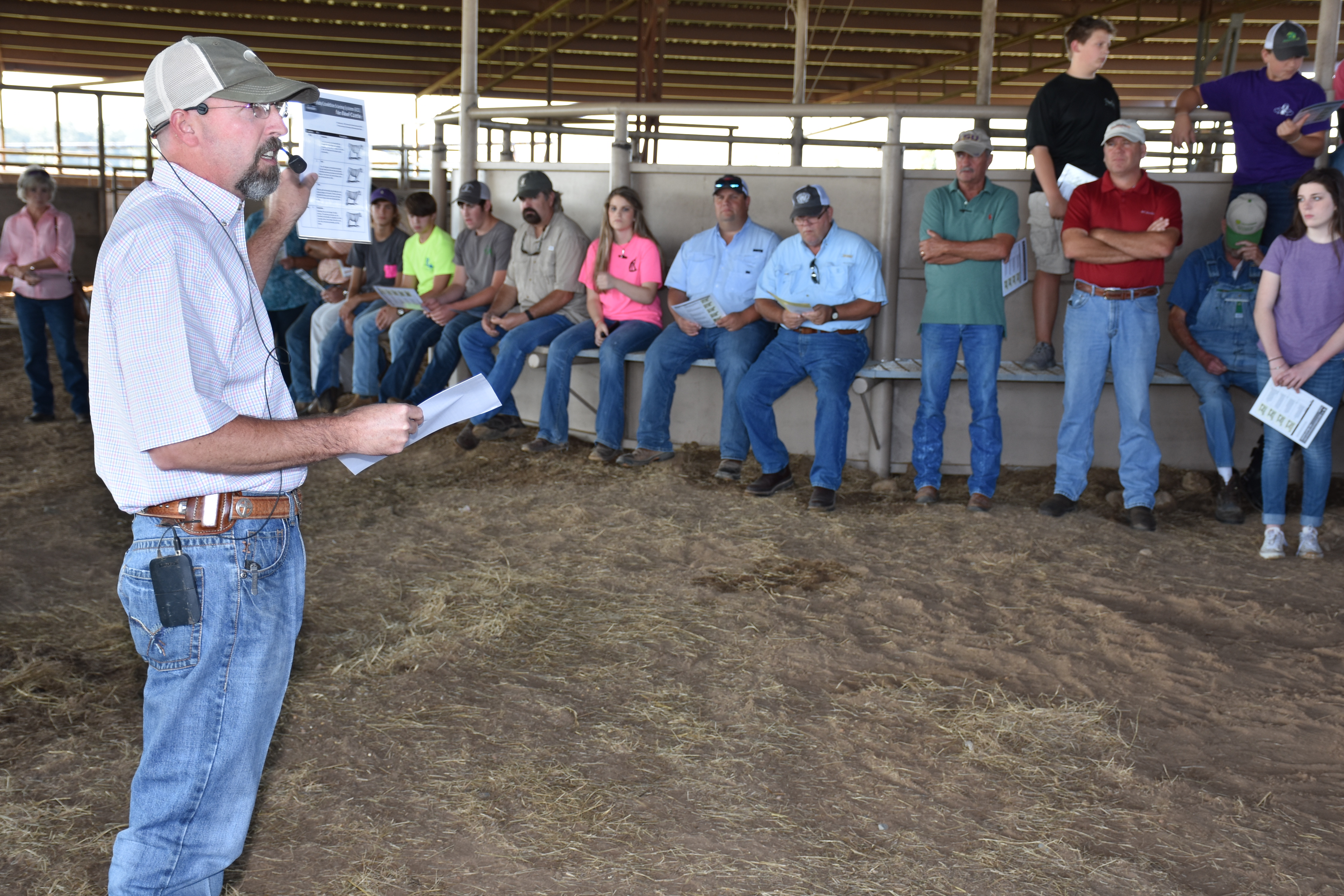 Body conditioning, forage quality lead topics at beef field day