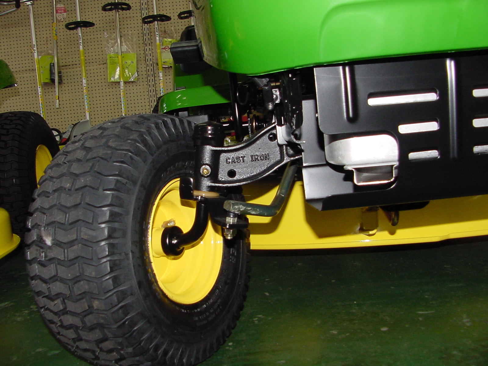 cast front axle