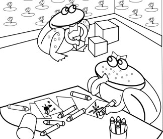 Character Critter Coloring Book