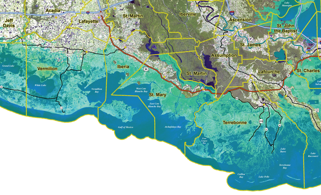 Hurricane Rita surge.