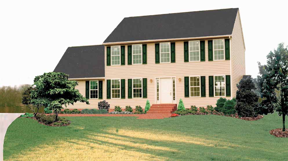 Landscaped House