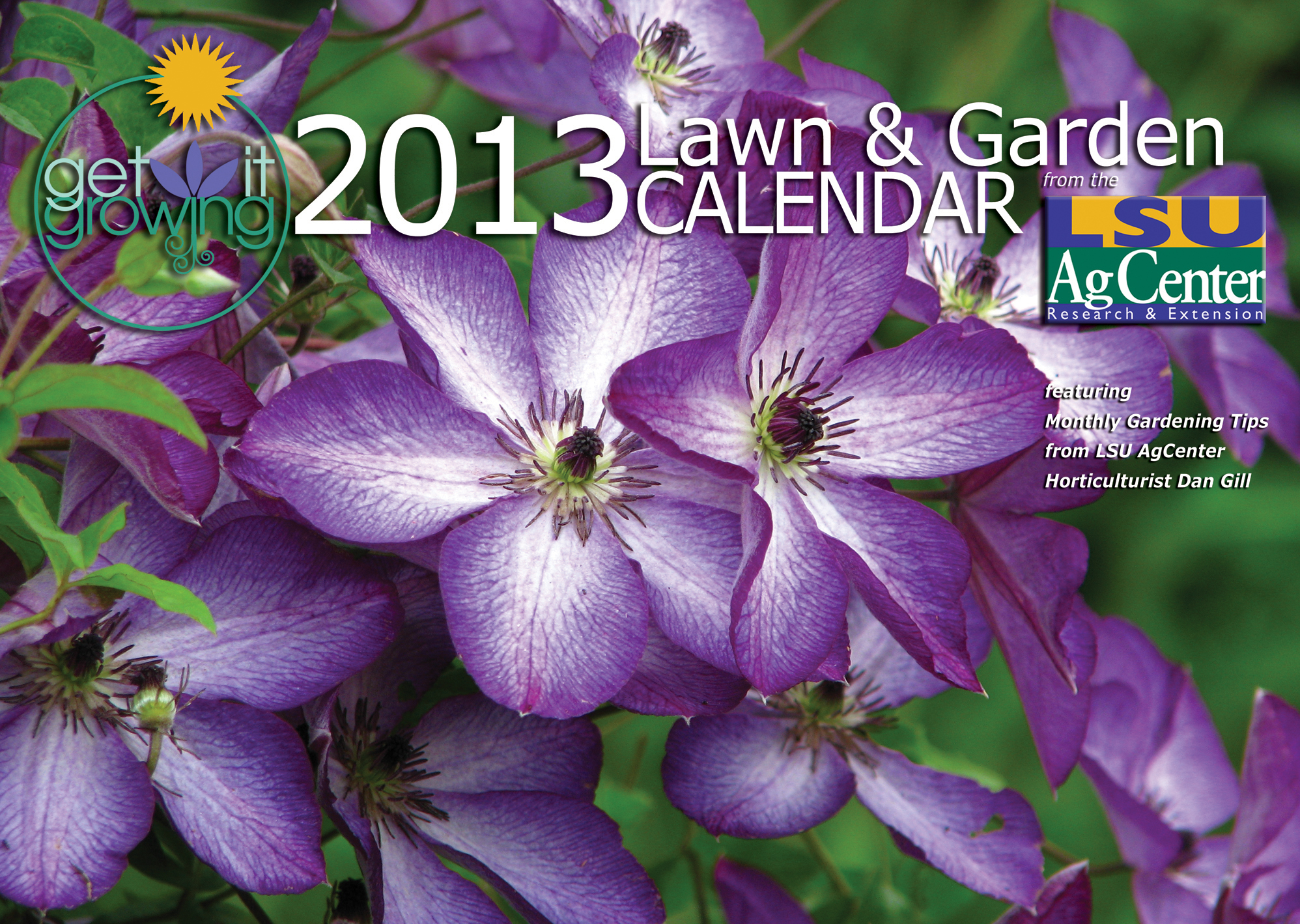 LSU AgCenter releases 2013 Get It Growing calendar