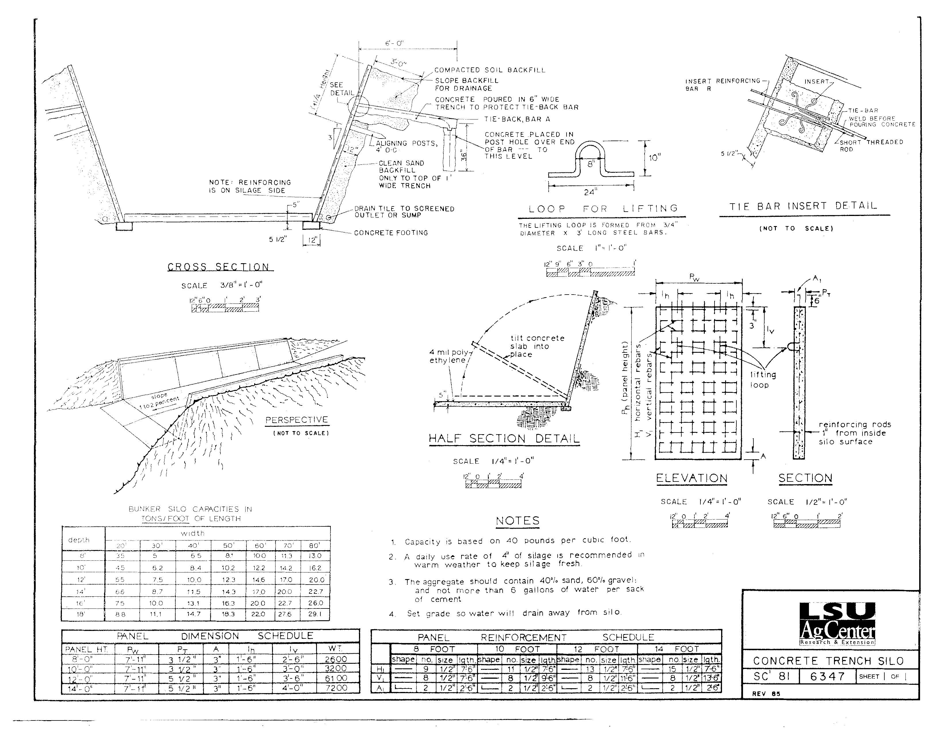 Concrete Trench Silo (bunker)