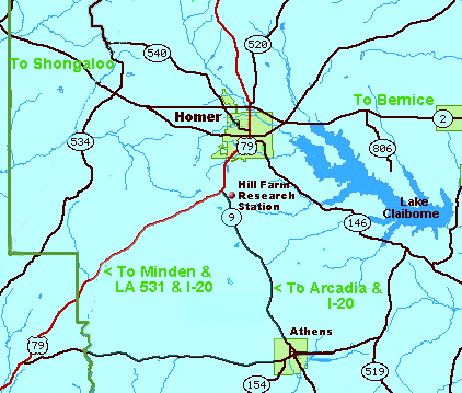 Directions to Hill Farm