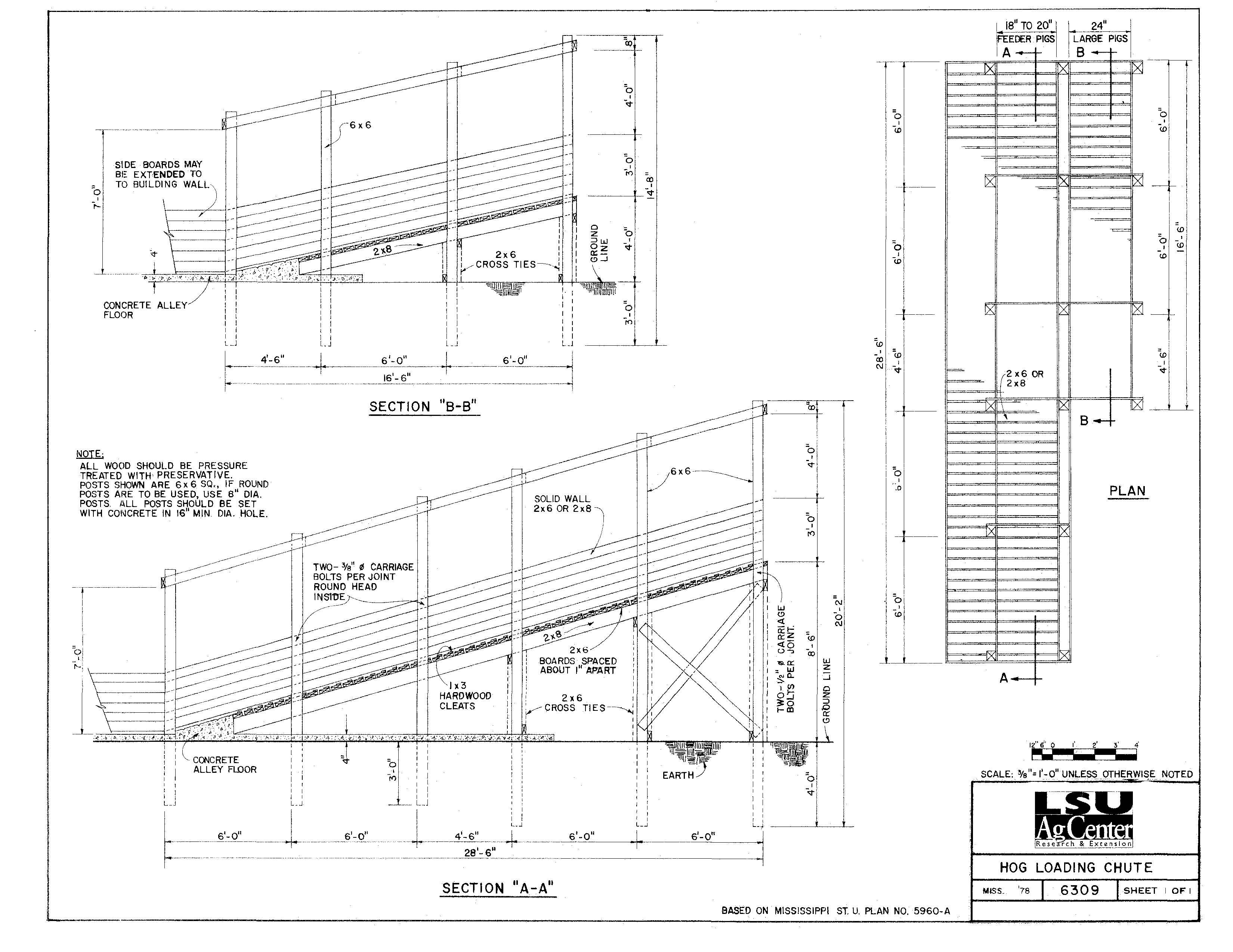 Hog Loading Chute