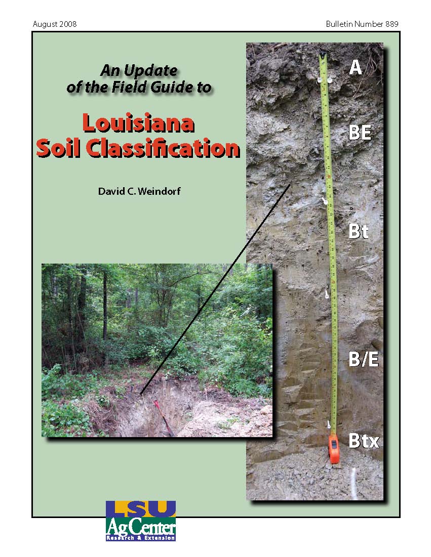 An Update of the Field Guide to Louisiana Soil Classification (August 2008)