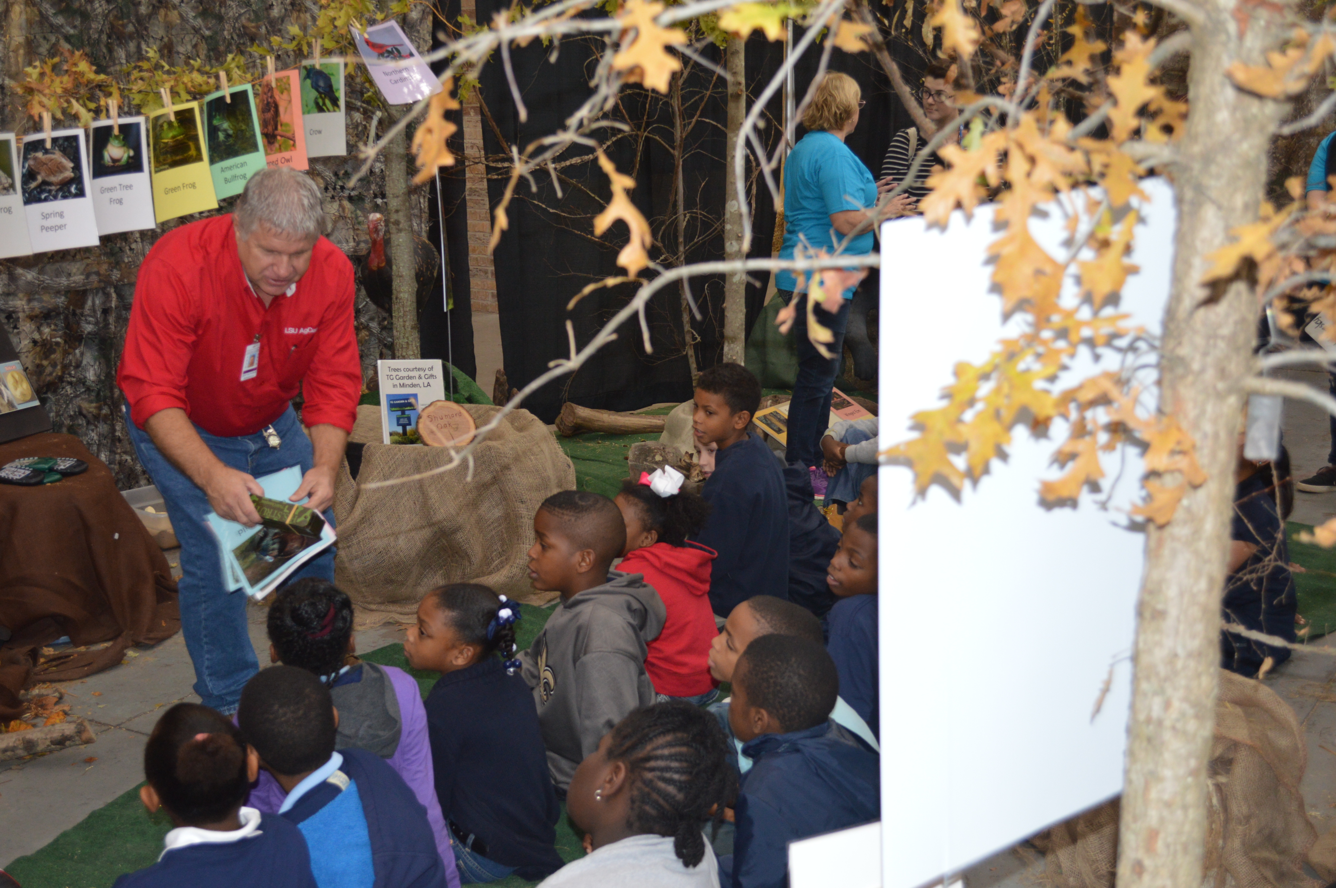 Ricky Kilpatrict explain impact trees have on the environment.