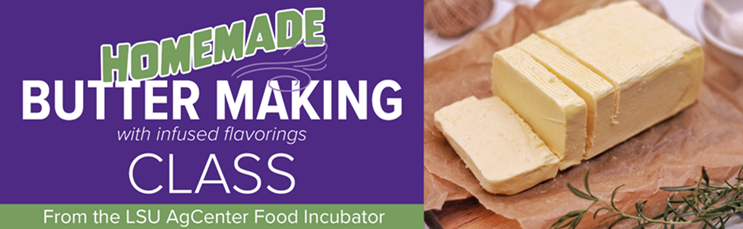 Butter making class to be taught online