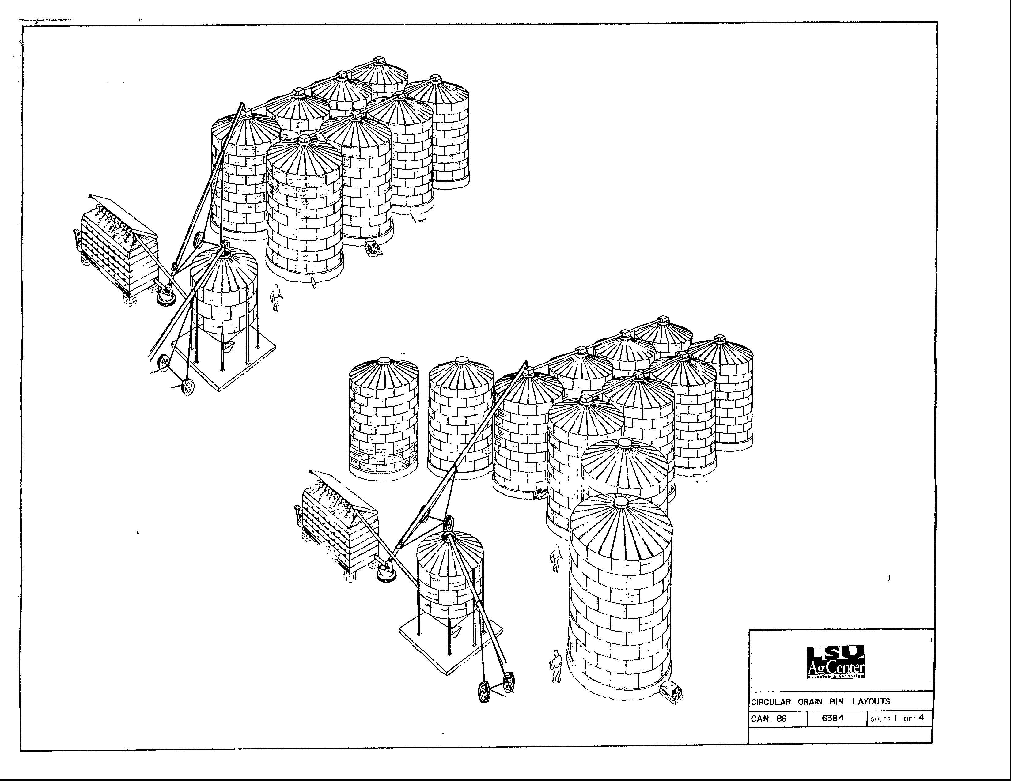 Circular Grain Bin Layouts