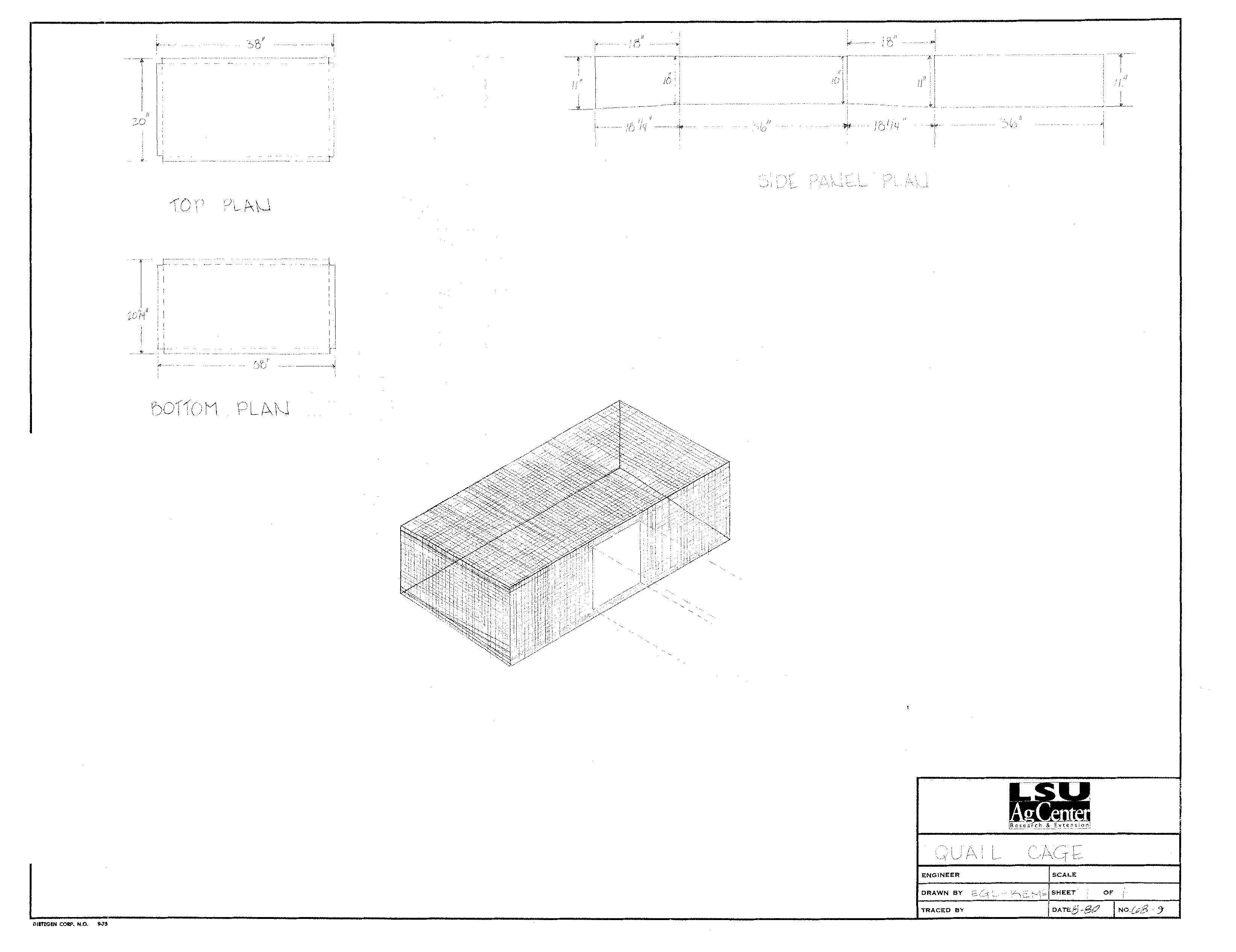 Quail Cage