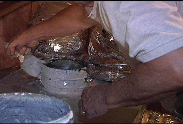 Sealing and Saddles Improve Air Flow in Ducts