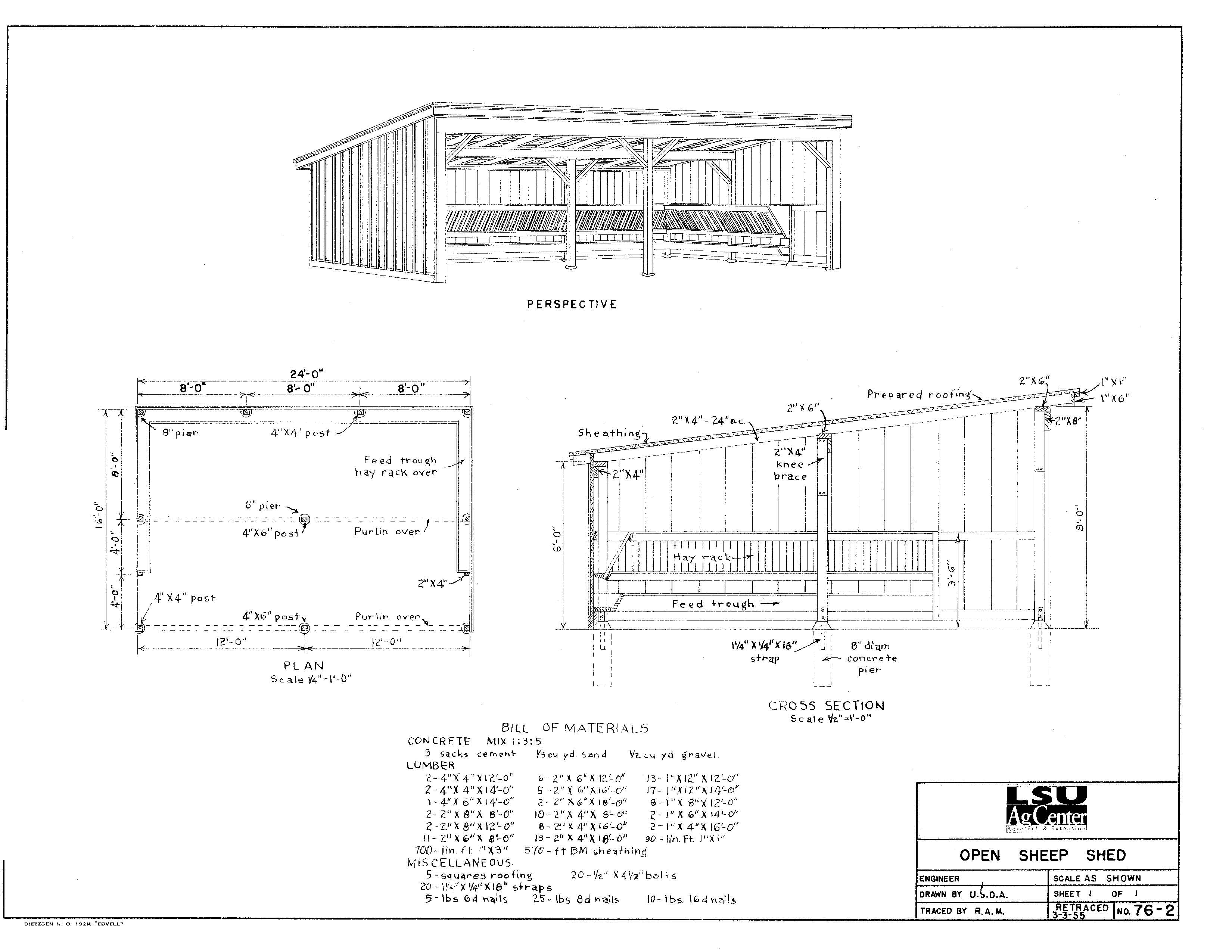 Open Sheep Shed