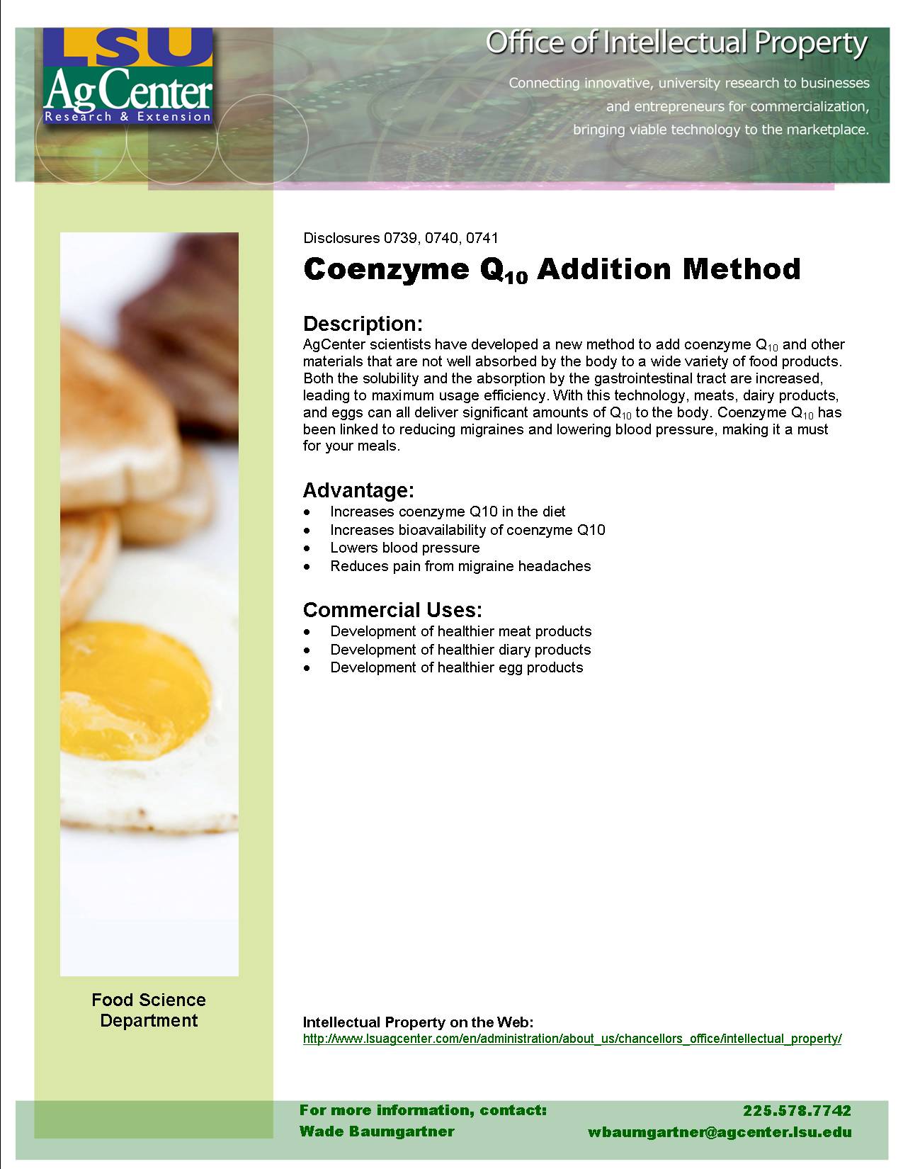 Coenzyme Q10 Addition Method