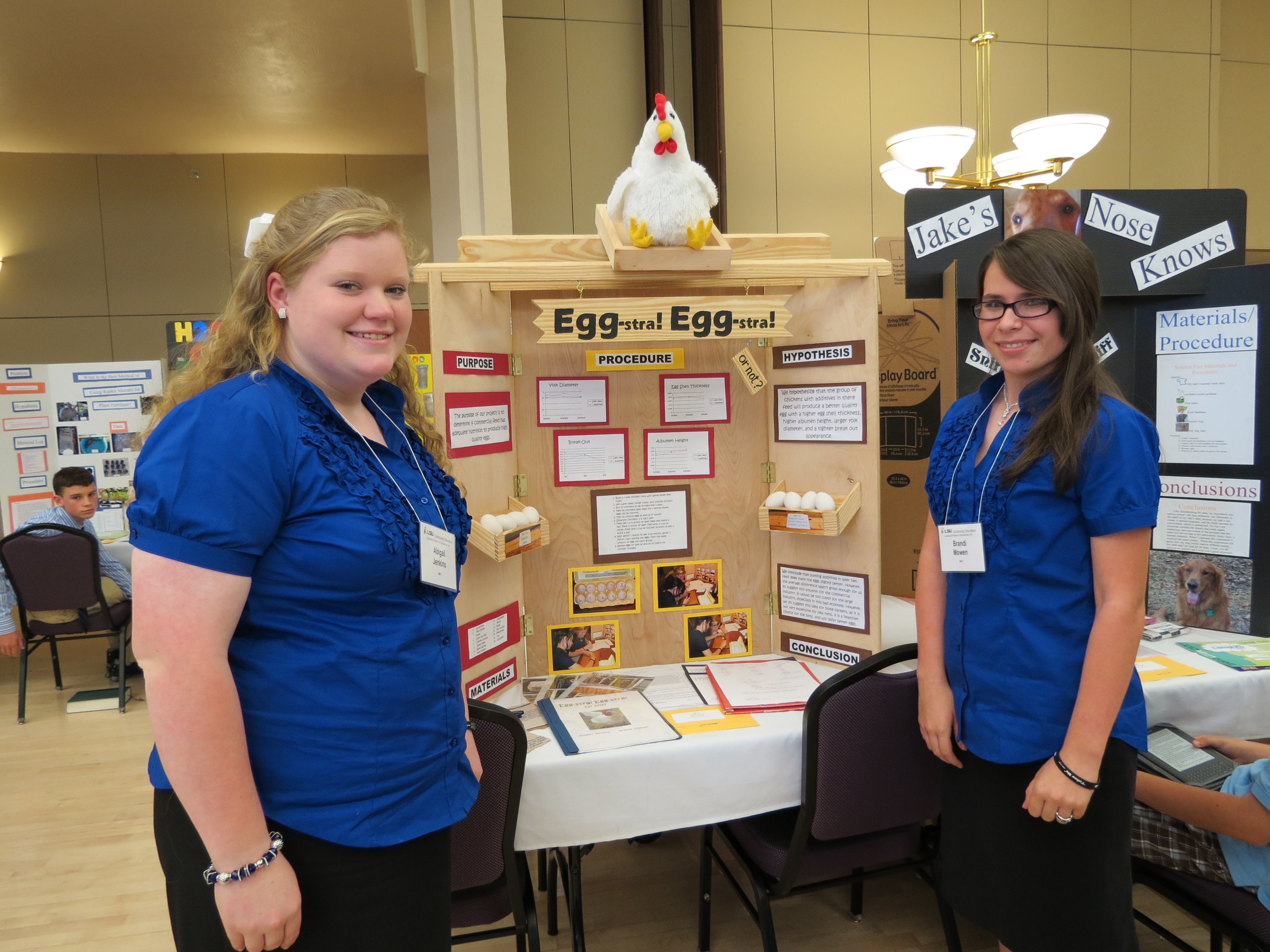 2012 State Science and Engineering Fair Junior Division Gamma Sigma Delta Award Winners
