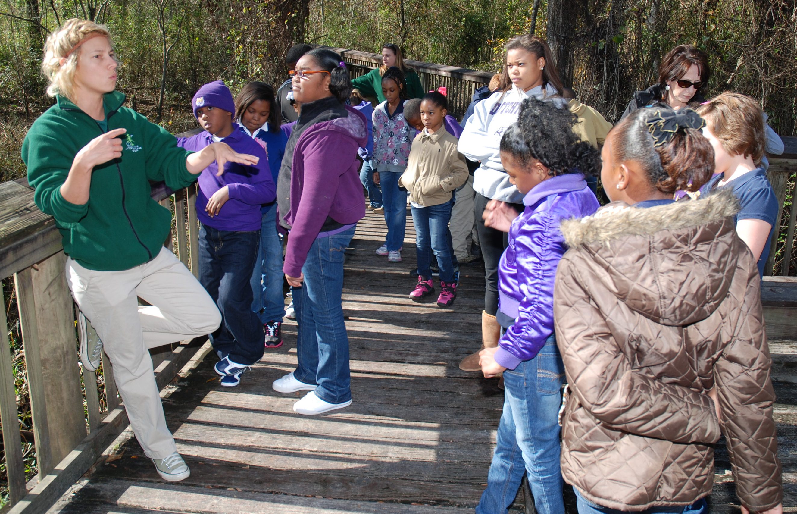 Students explore wetlands through LSU AgCenter program