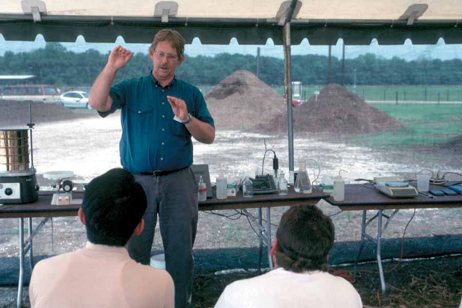 Agricultural scientists work to sustain the environment
