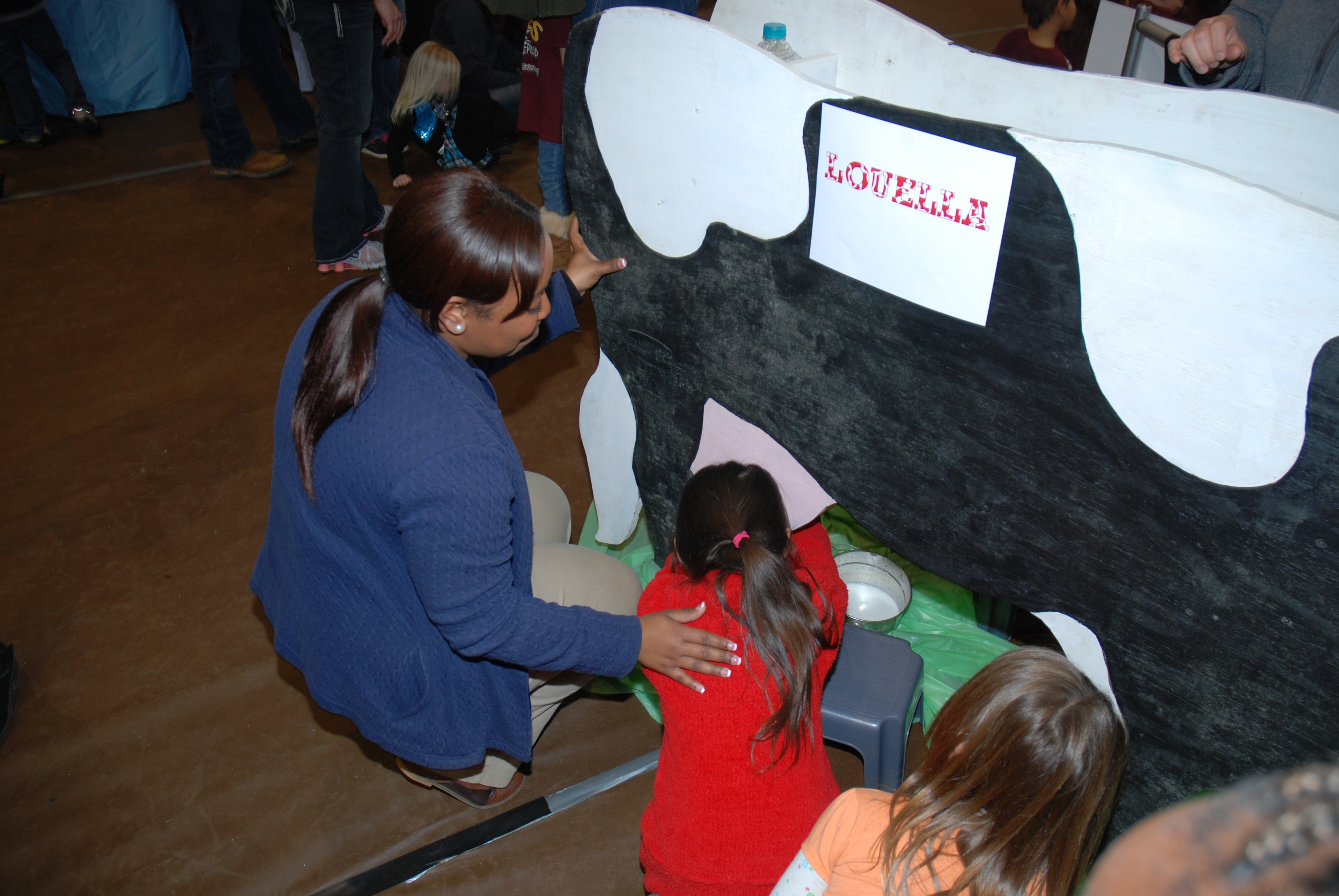Milking cow