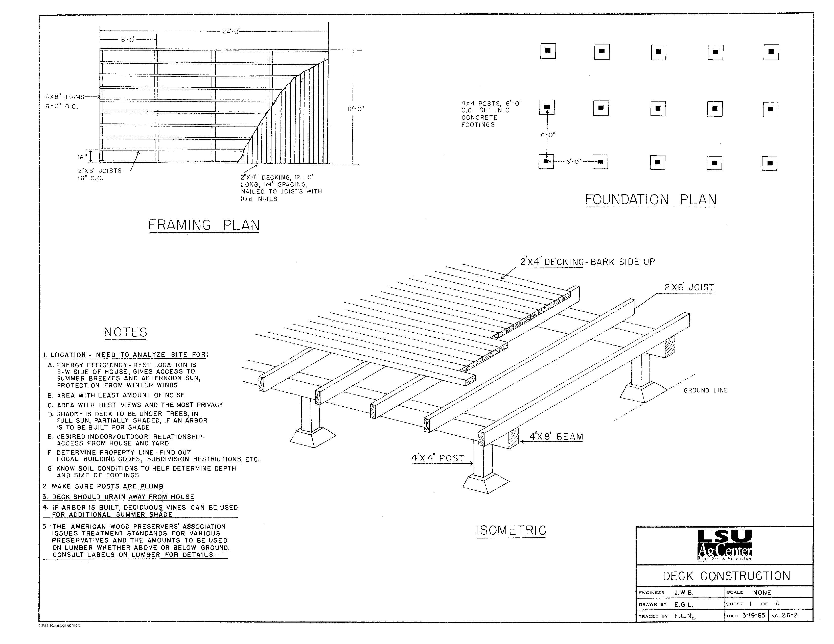 Deck Construction