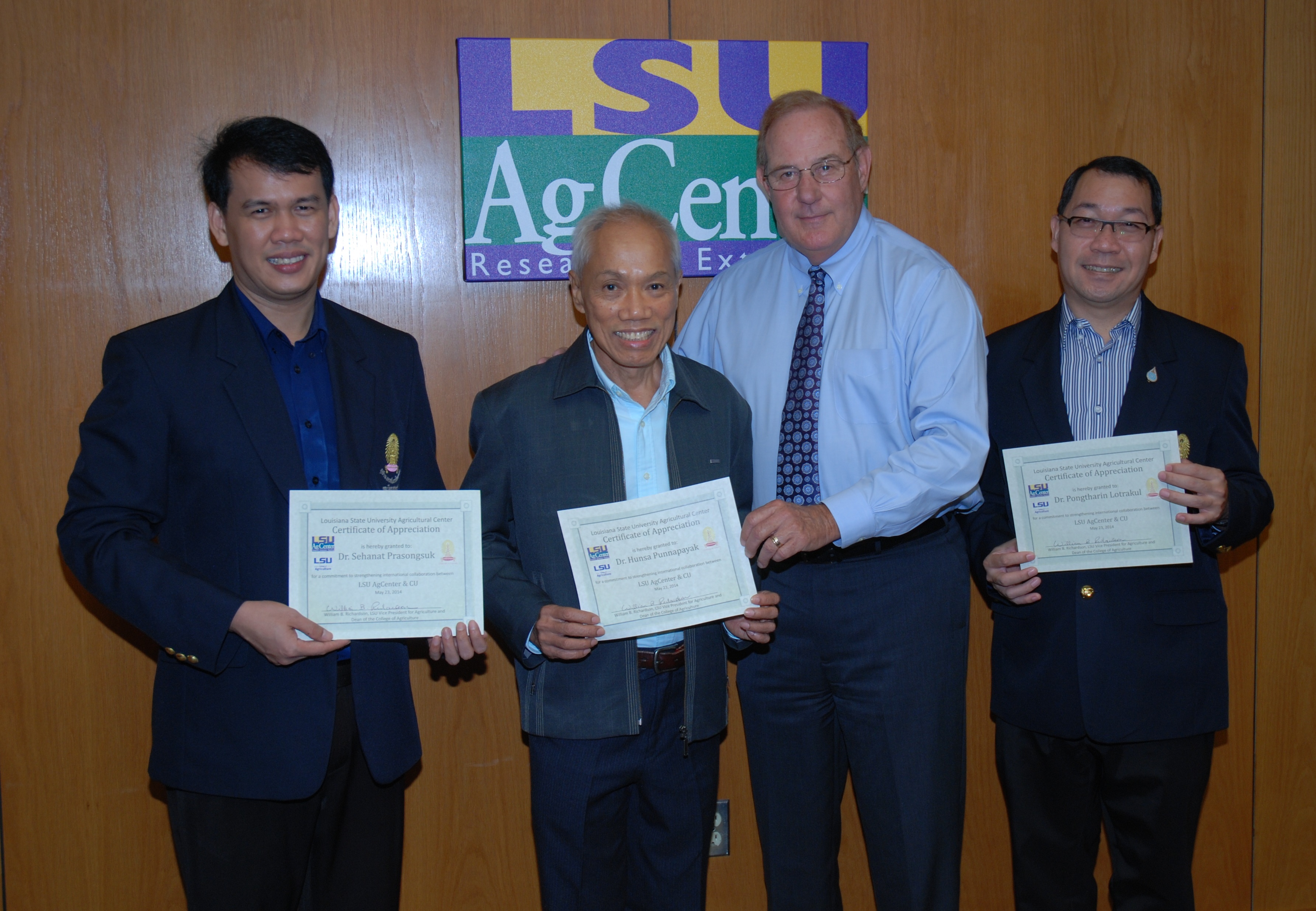 AgCenter plans agreement with Thailand