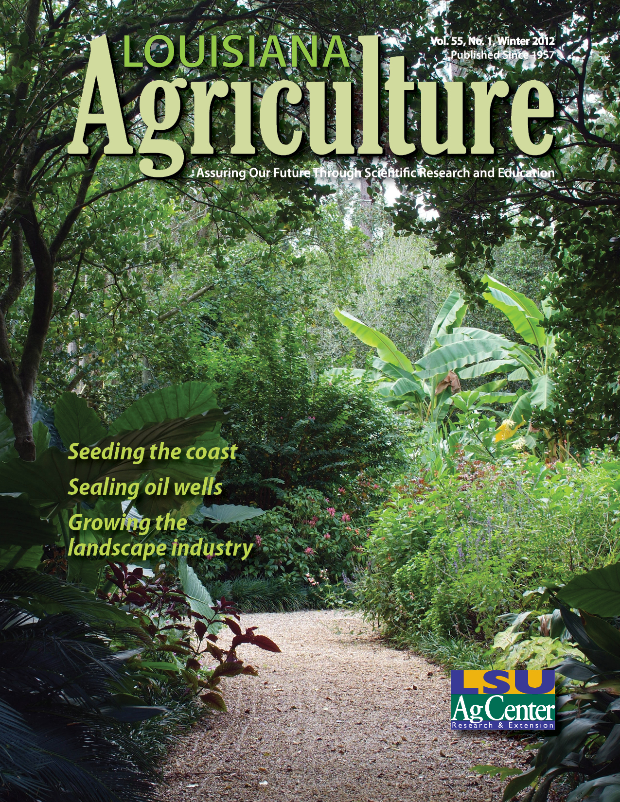 Louisiana Agriculture Winter 2012 (PDF)