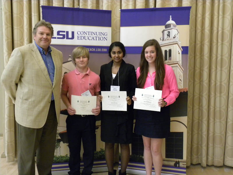 Senior Divison Award winners.