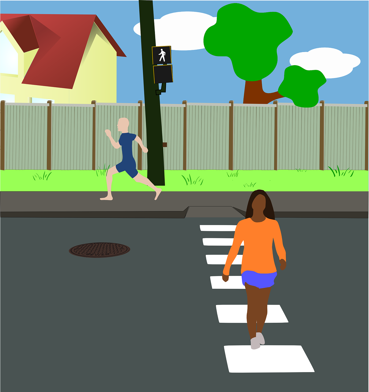 Franklin Crosswalk Demonstrations 