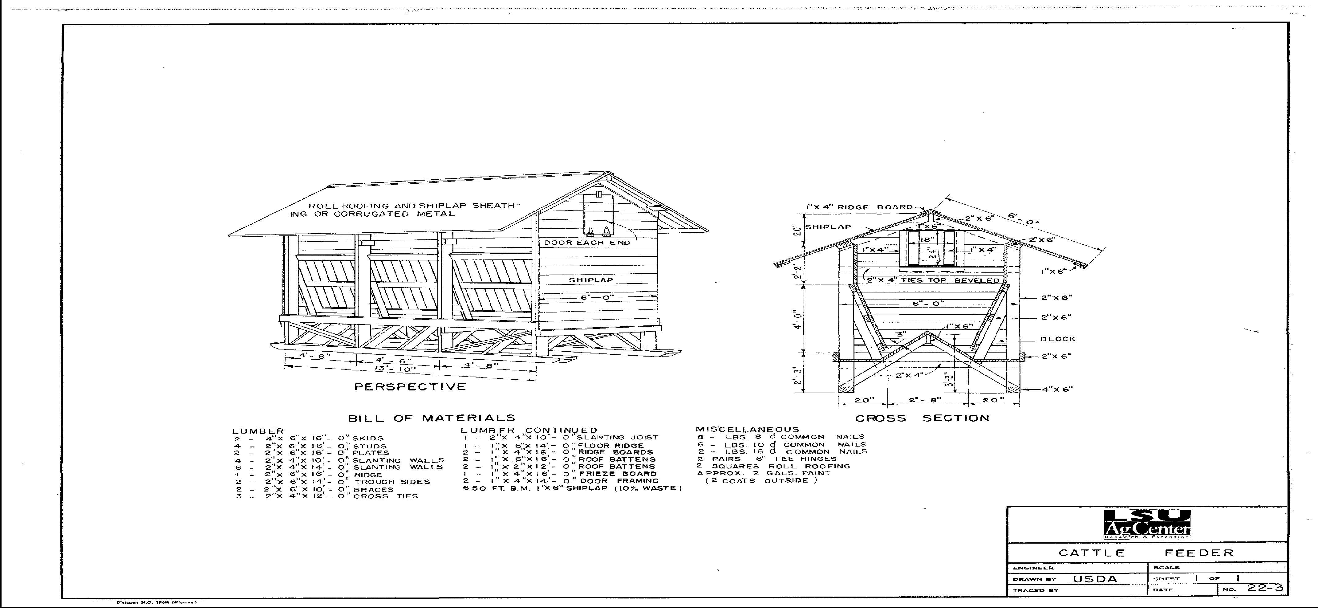 Cattle Feeder