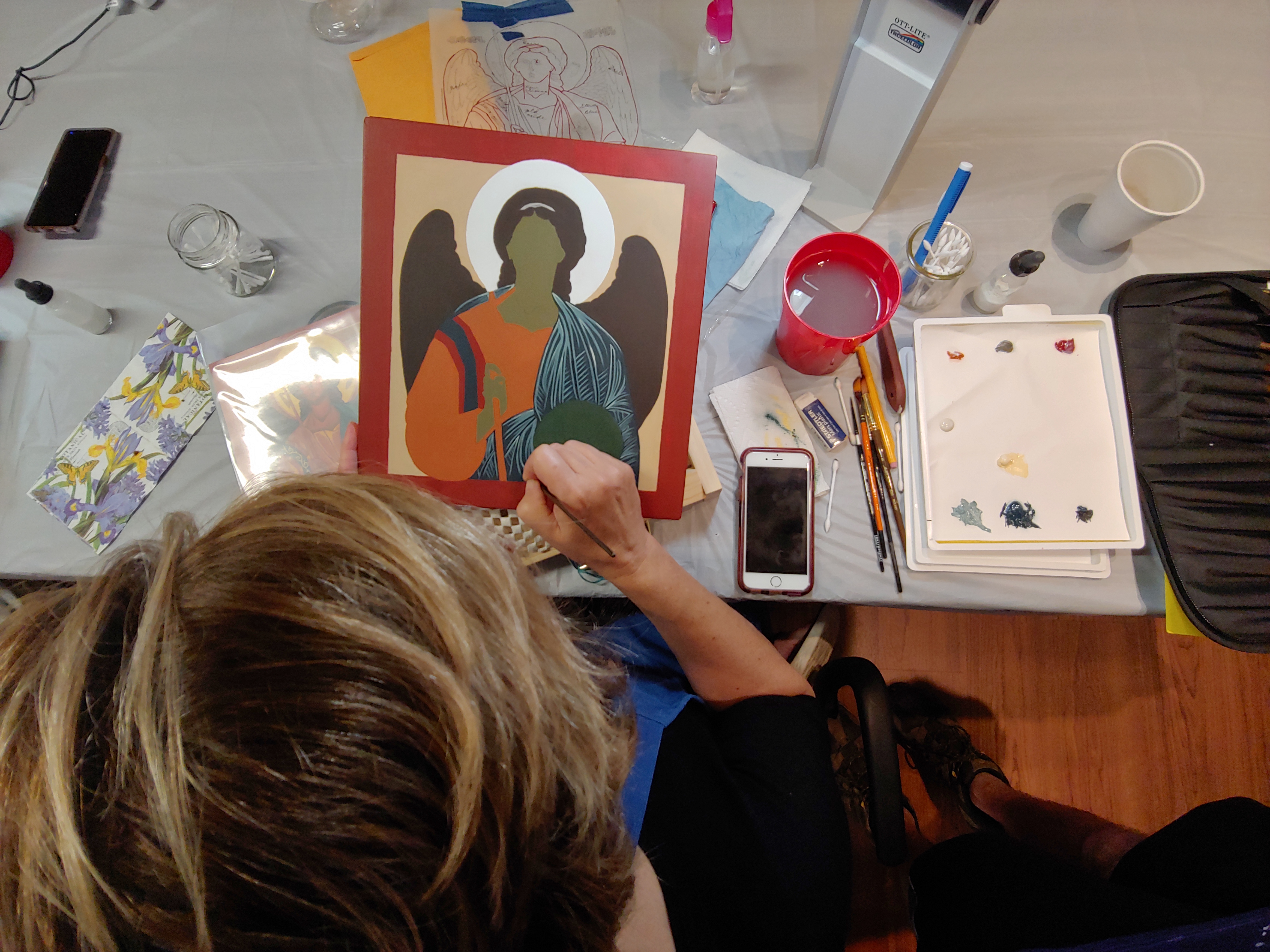 Icon painting.
