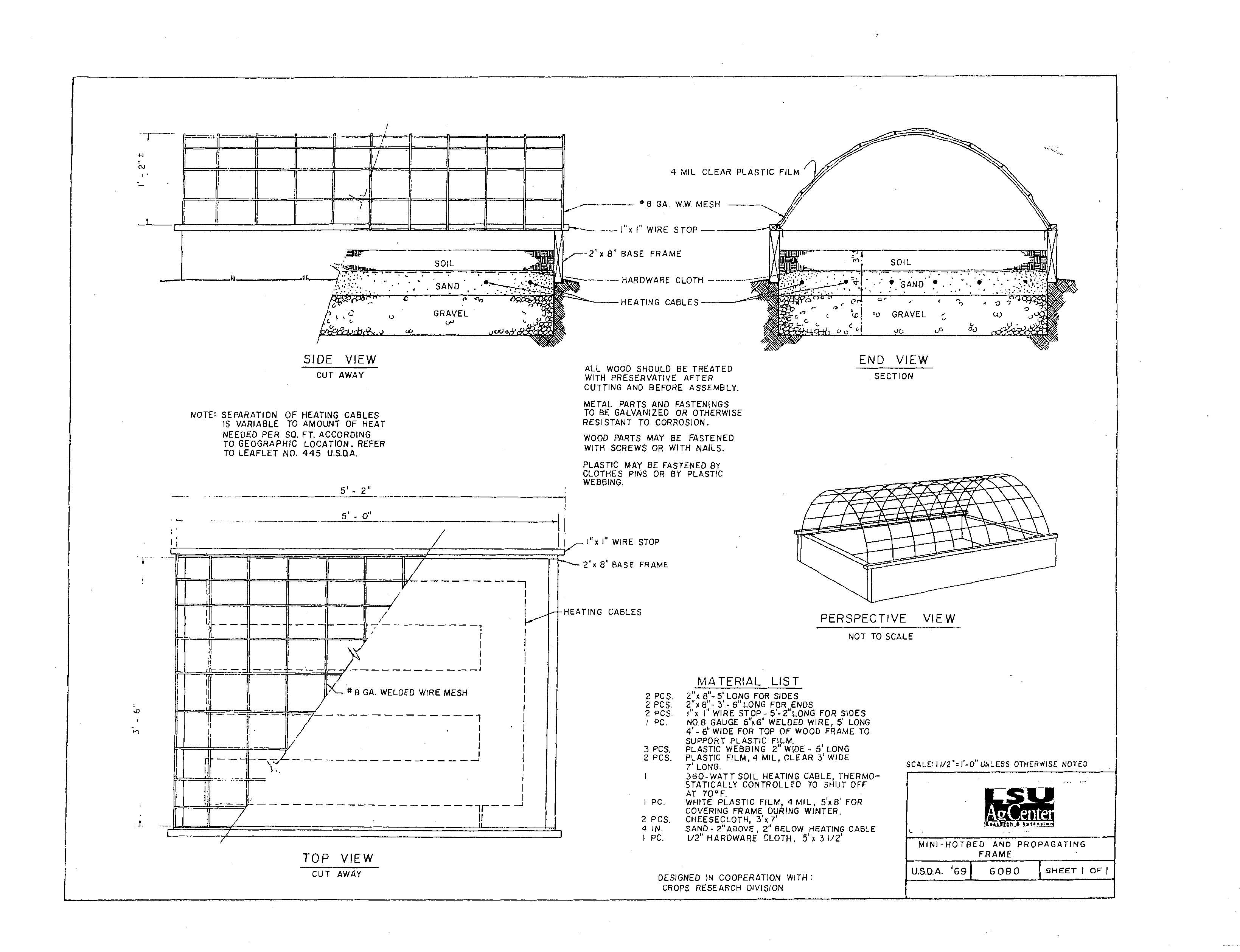 Mini-Hotbed & Propagating Frame