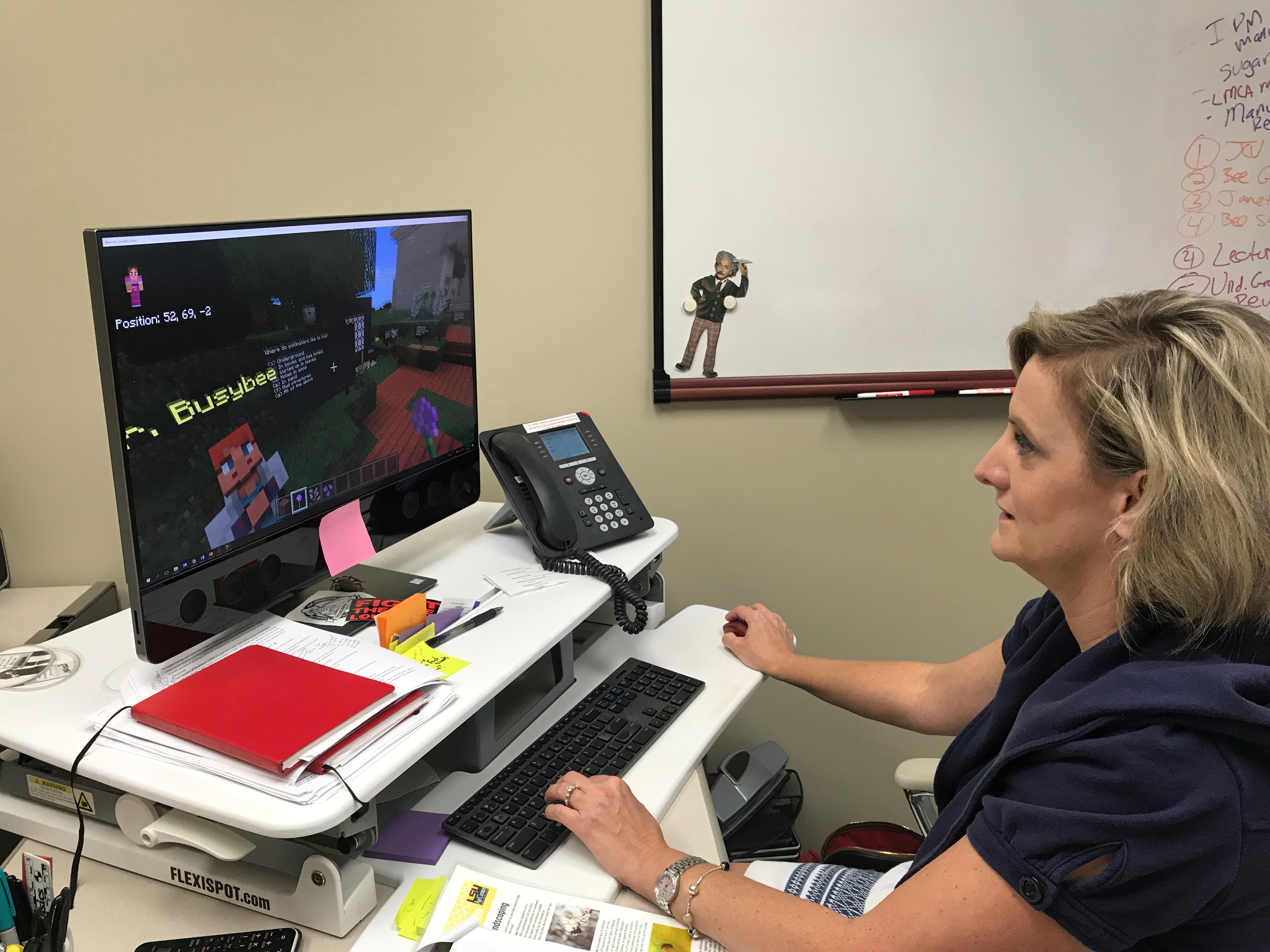 LSU AgCenter entomologist enters gaming world to teach about pollination 