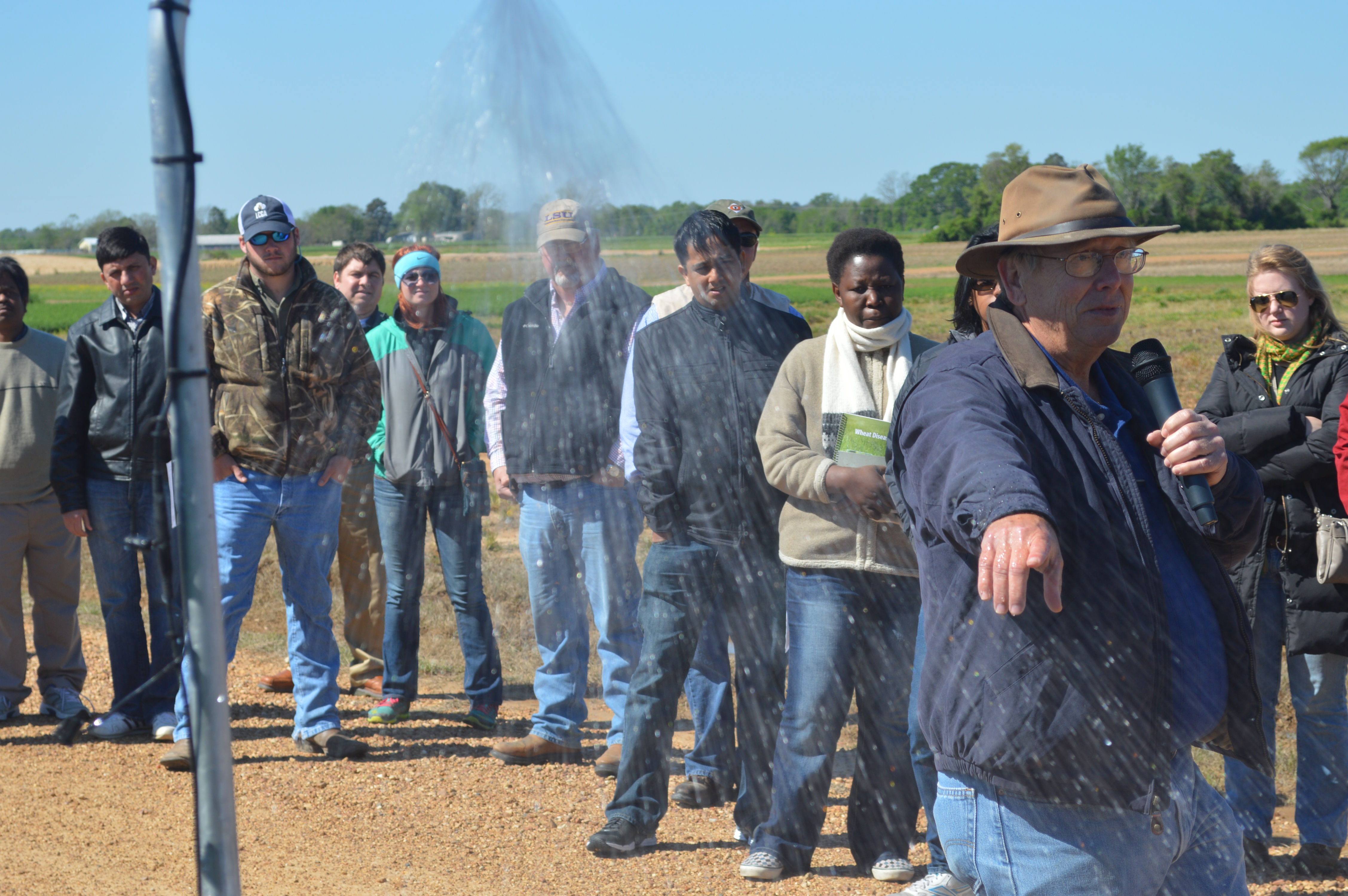 Steve Nipper talks about irrigation.