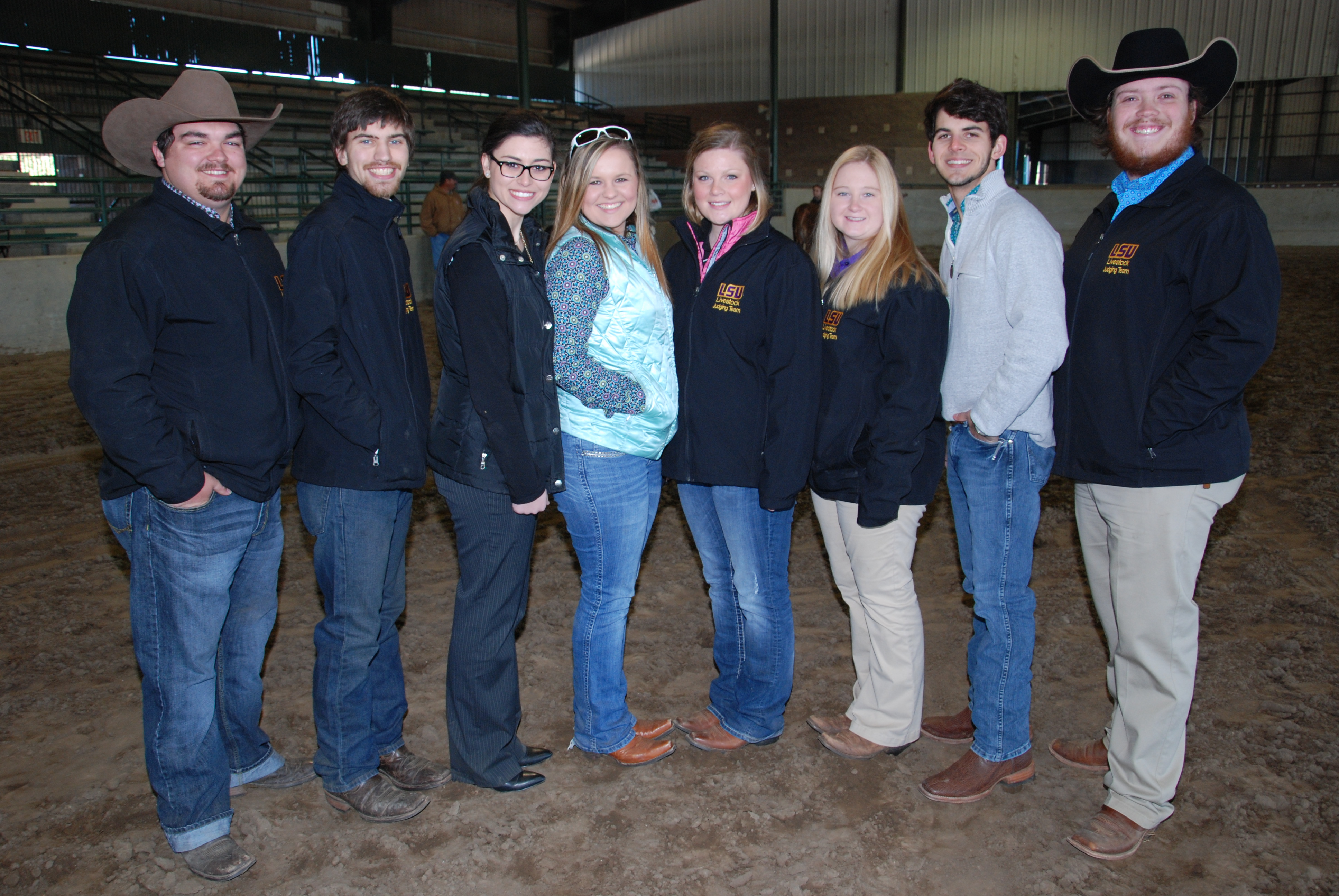 LSU Livestock judging team