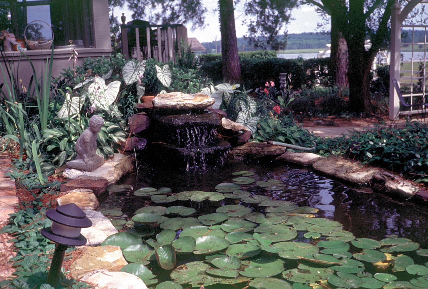 Ornamental ponds and water gardens