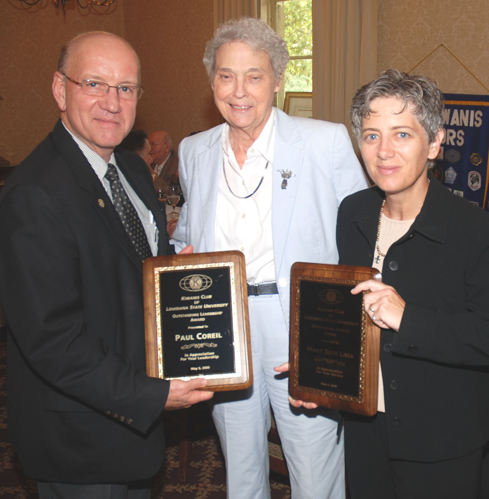 Coreil, Lima win top 2009 awards from LSU Kiwanis Club