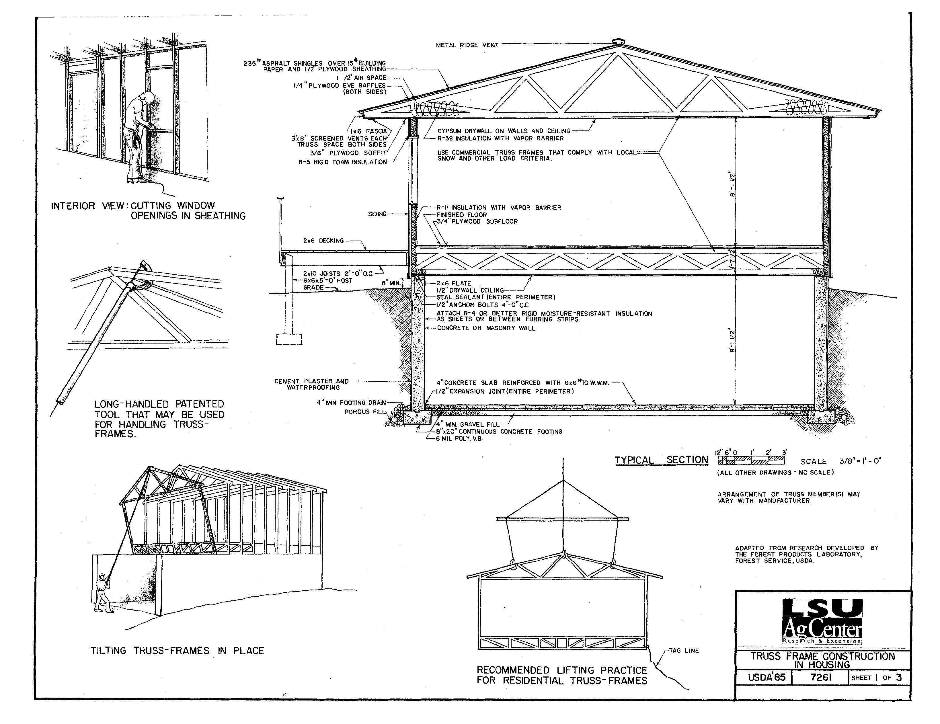 Truss Frame Construction in Housing