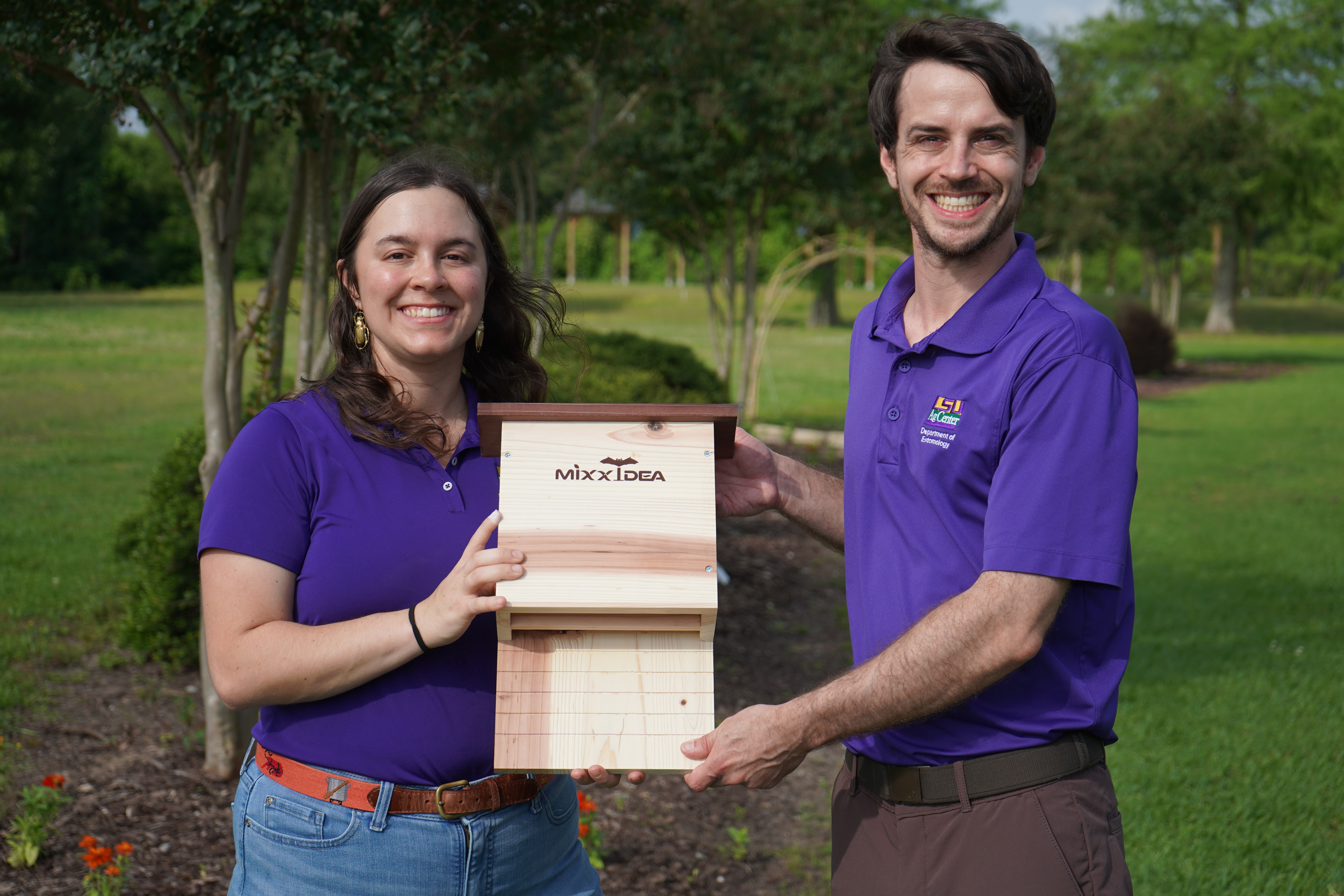 LSU AgCenter hosts bat management education event with speakers and bat houses
