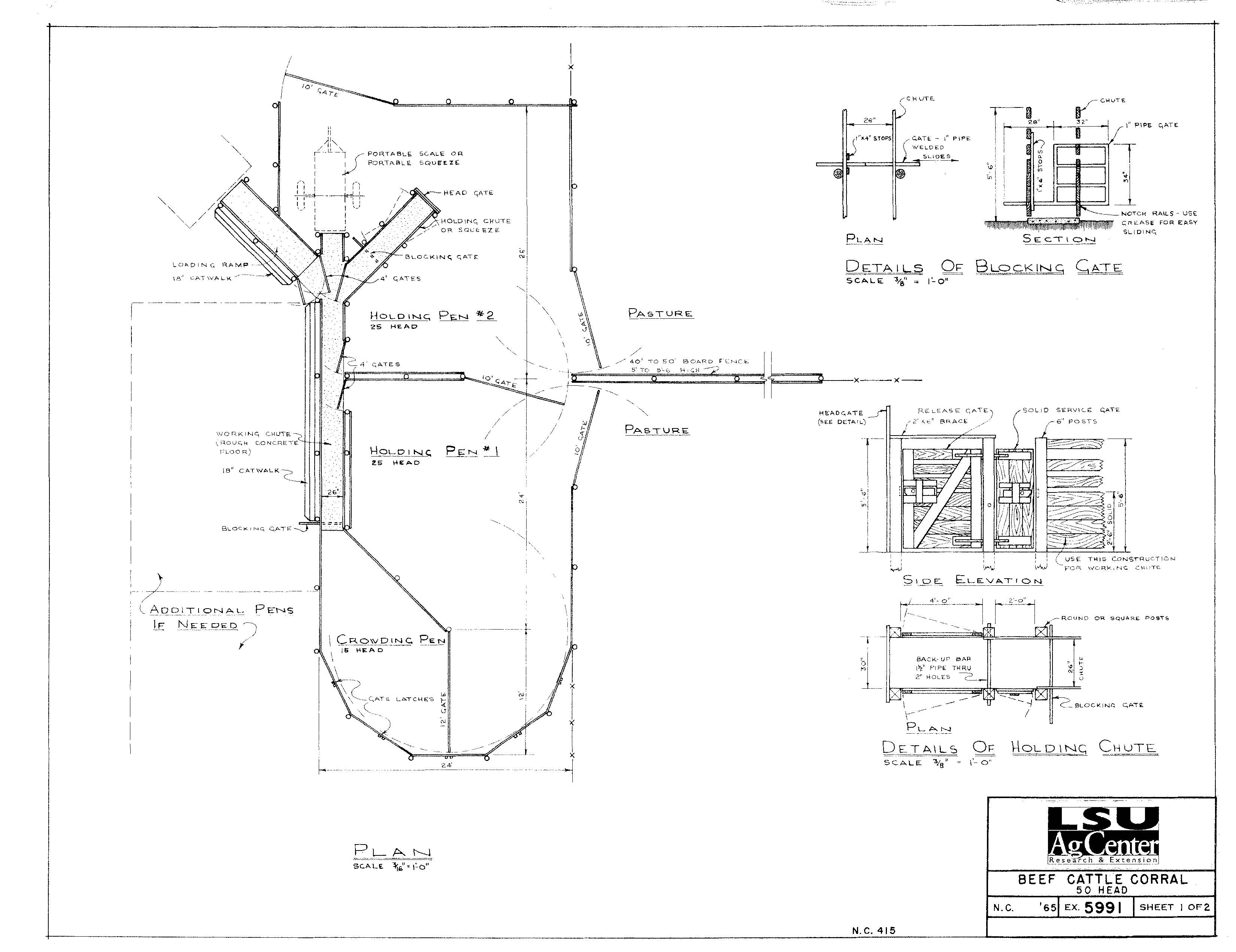 Beef Cattle Corral - 50 Head