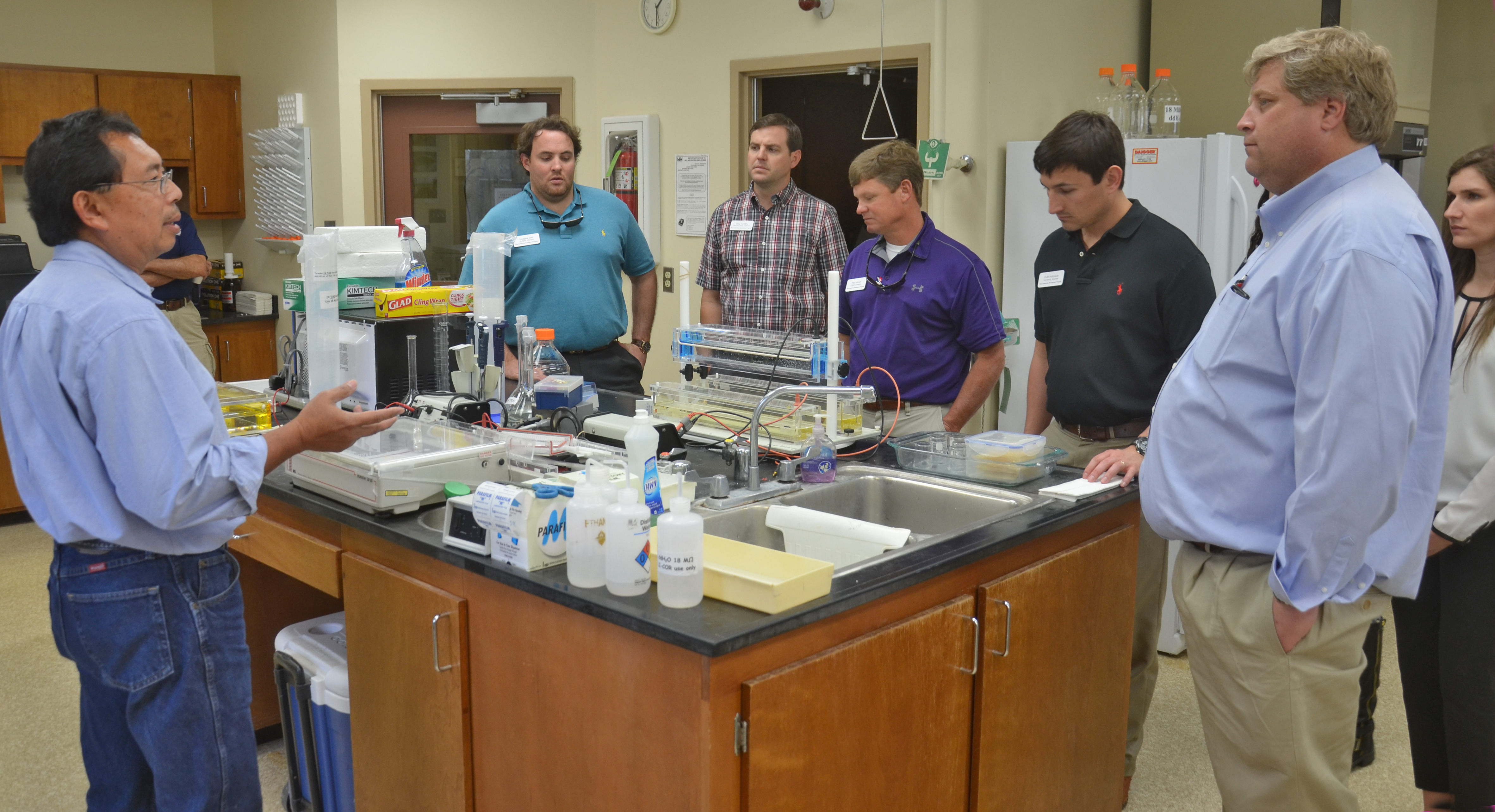 Rice Research Station hosts leadership class