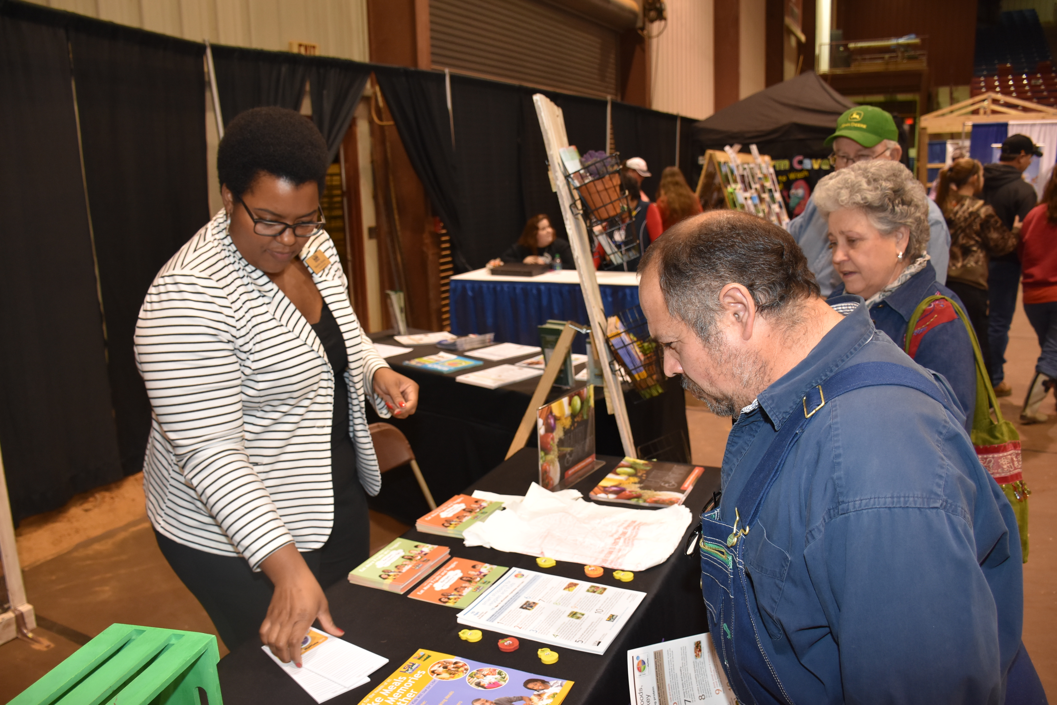 Youth adults learn about food production at Ag Expo