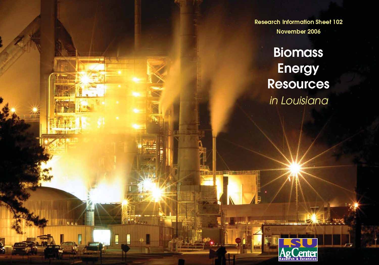 Biomass Energy Resources in Louisiana