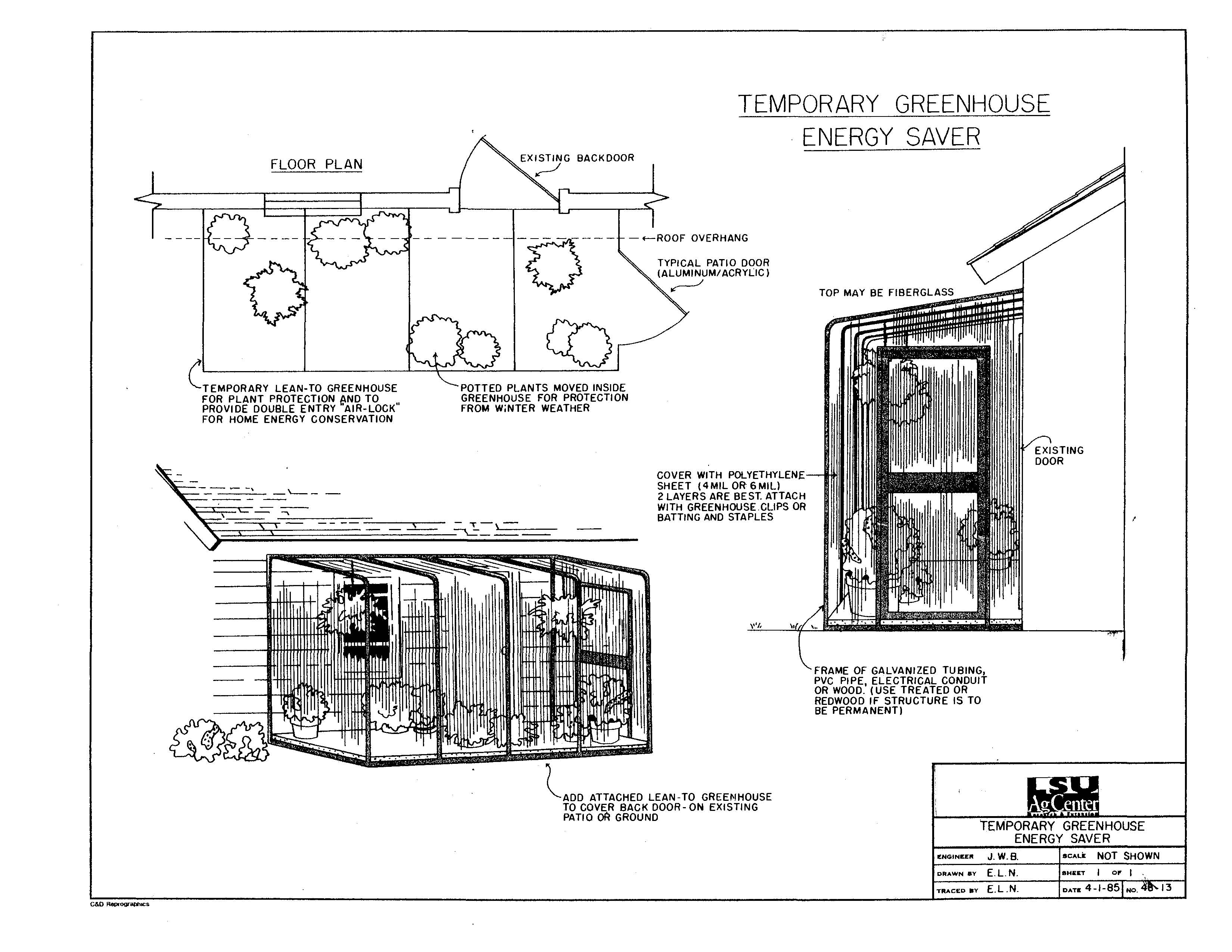 Temporary Greenhouse