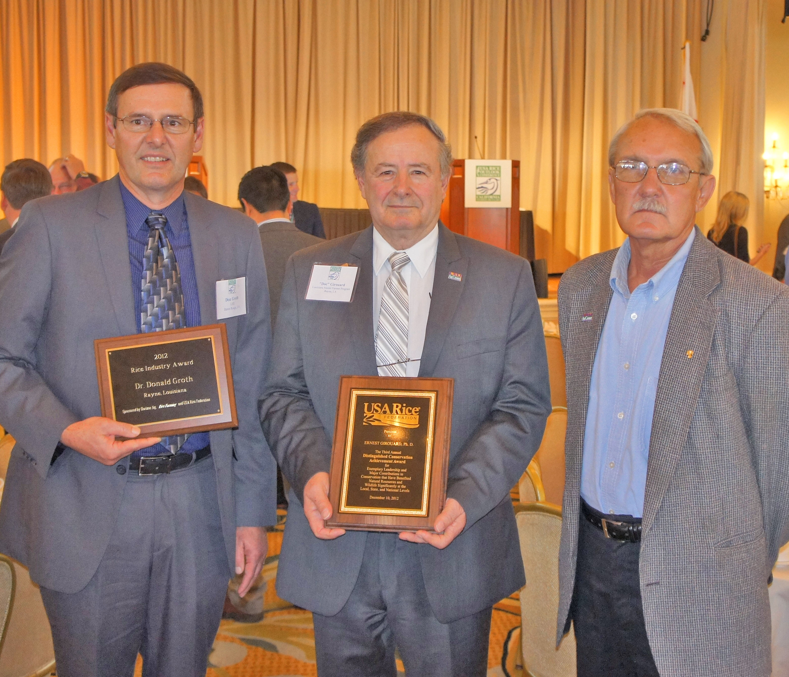 Four from Louisiana get national rice awards
