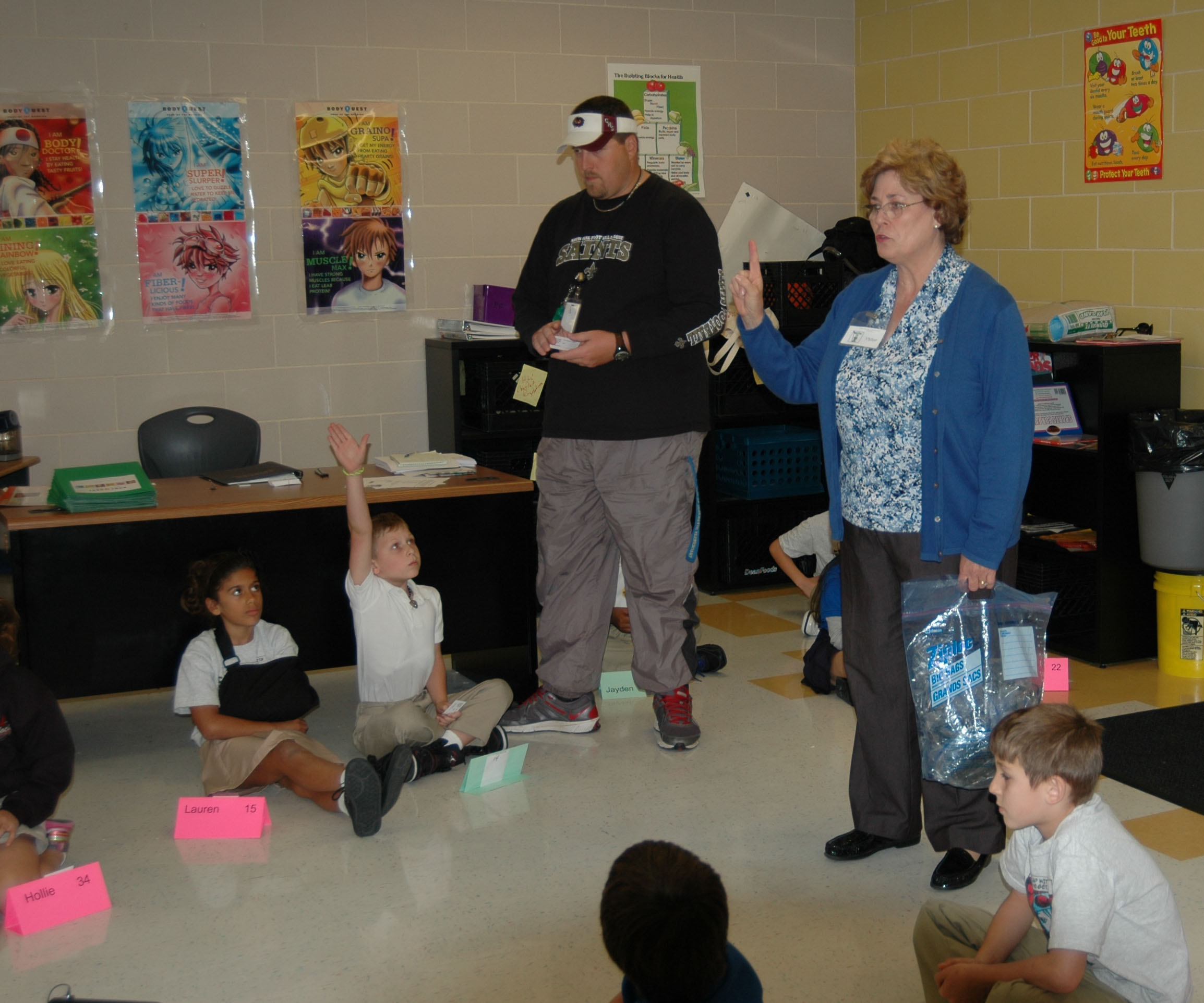 Third-graders go on quest for healthier living