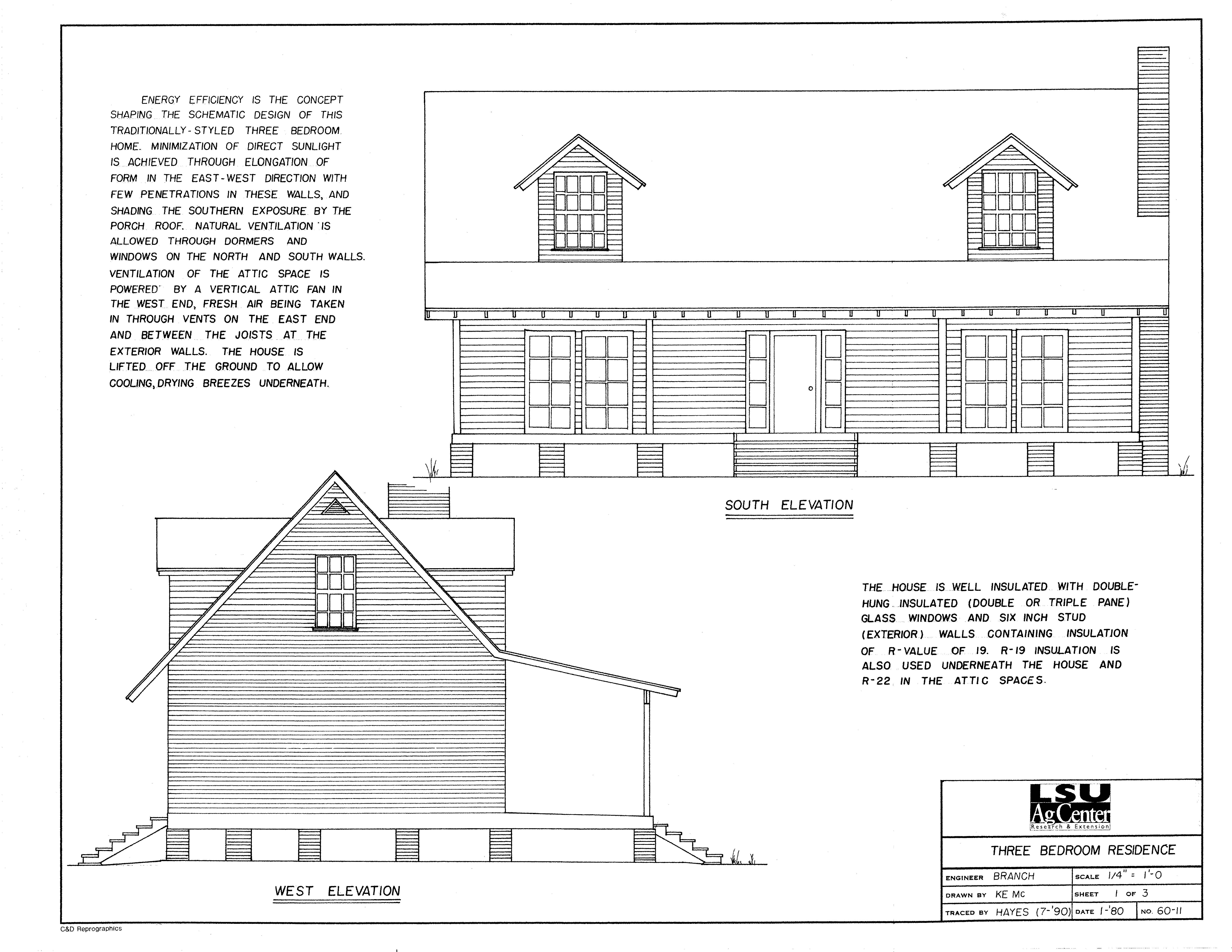 Three Bedroom Residence