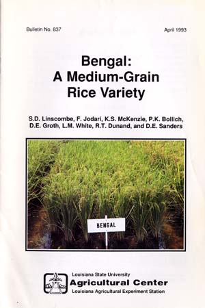 Bengal: A Medium-Grain Rice Variety (April 1993)
