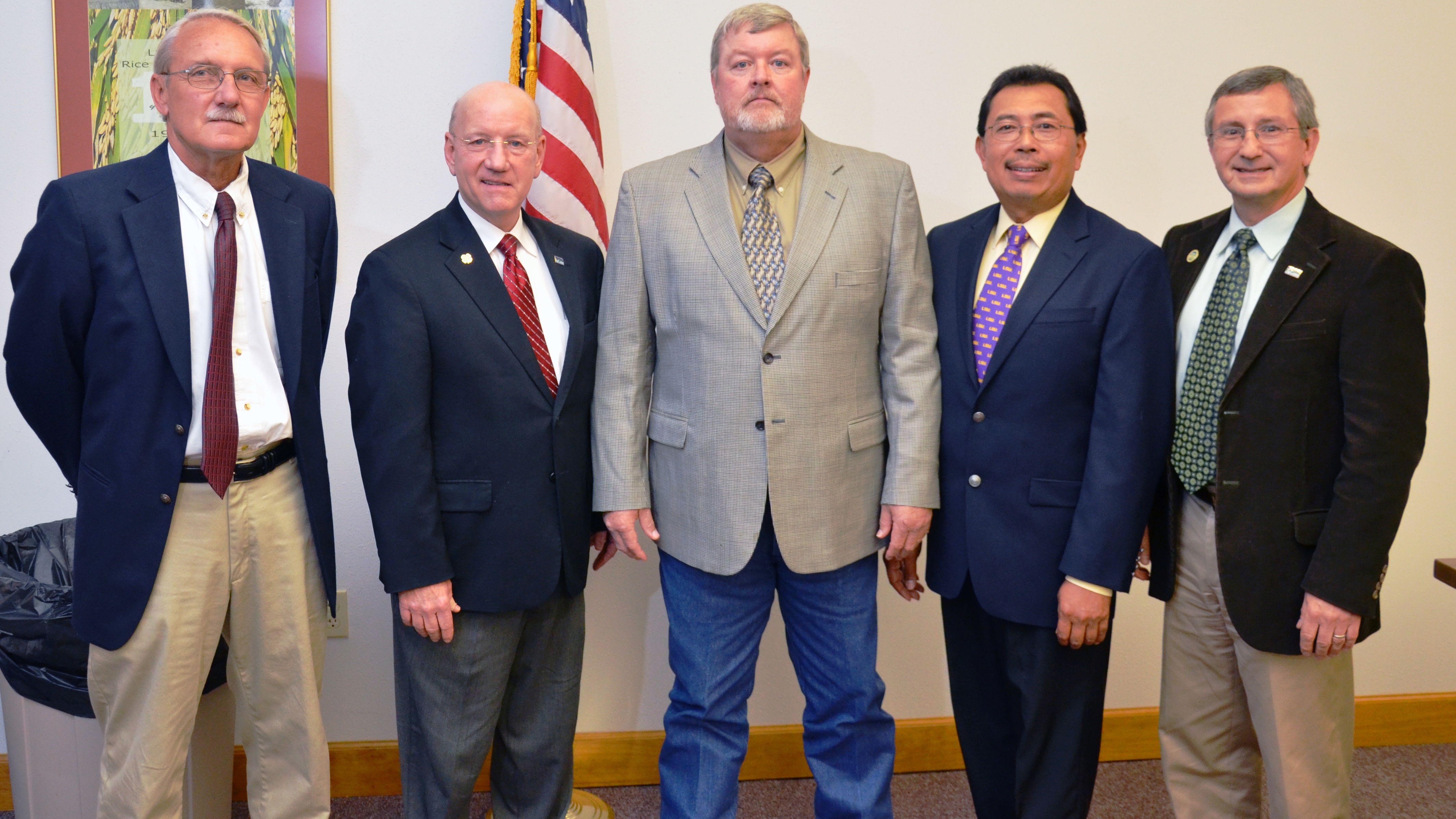 2 rice researchers named to LSU AgCenter professorships
