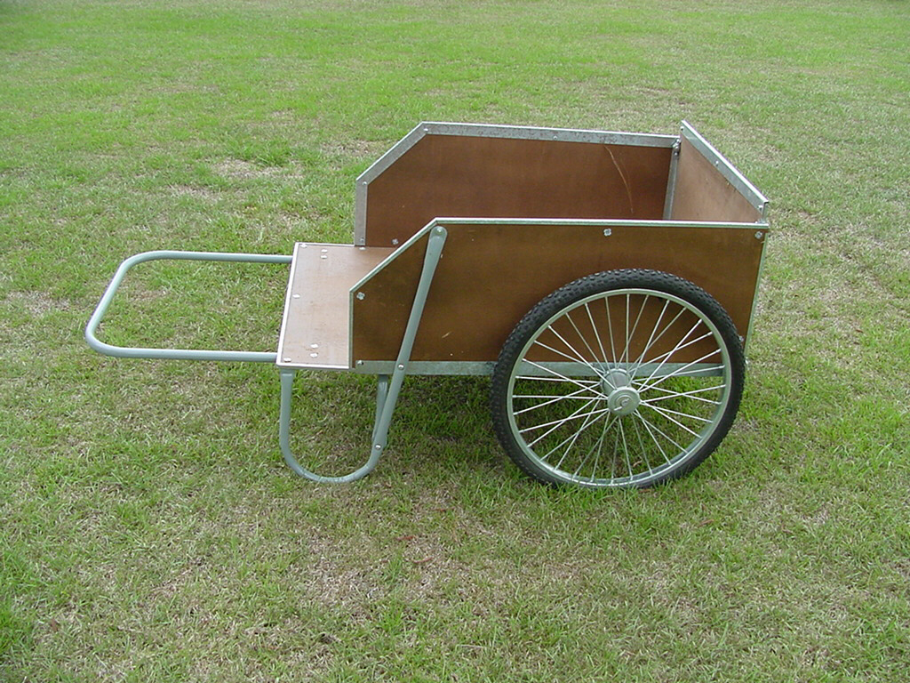 high-wheel garden cart